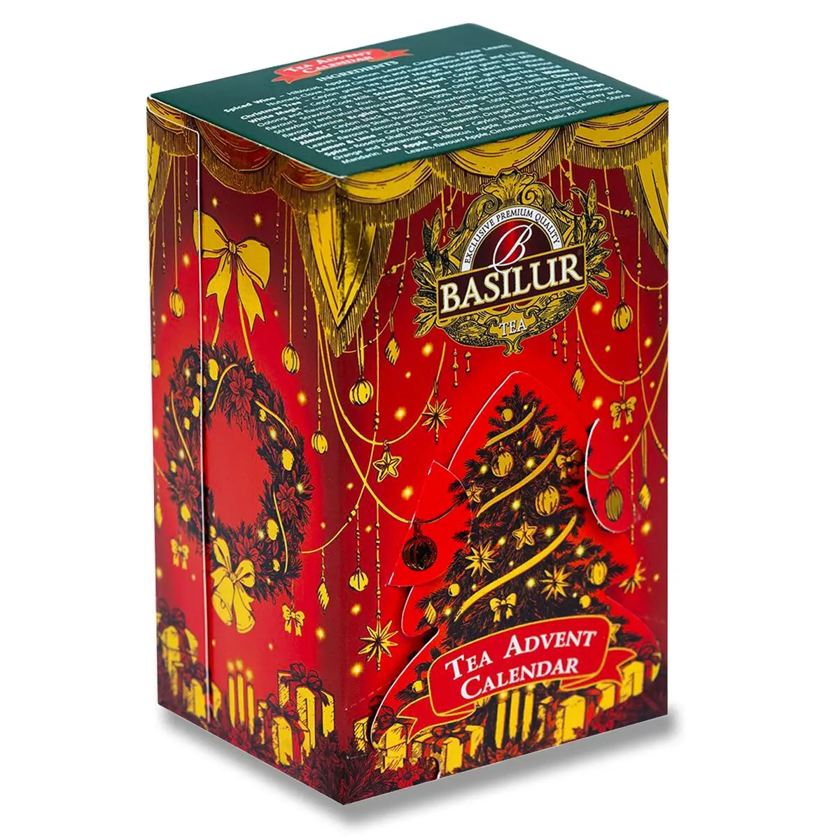Basilur - Advent Callendar Mini - adventní kalendář - 24 sáčků