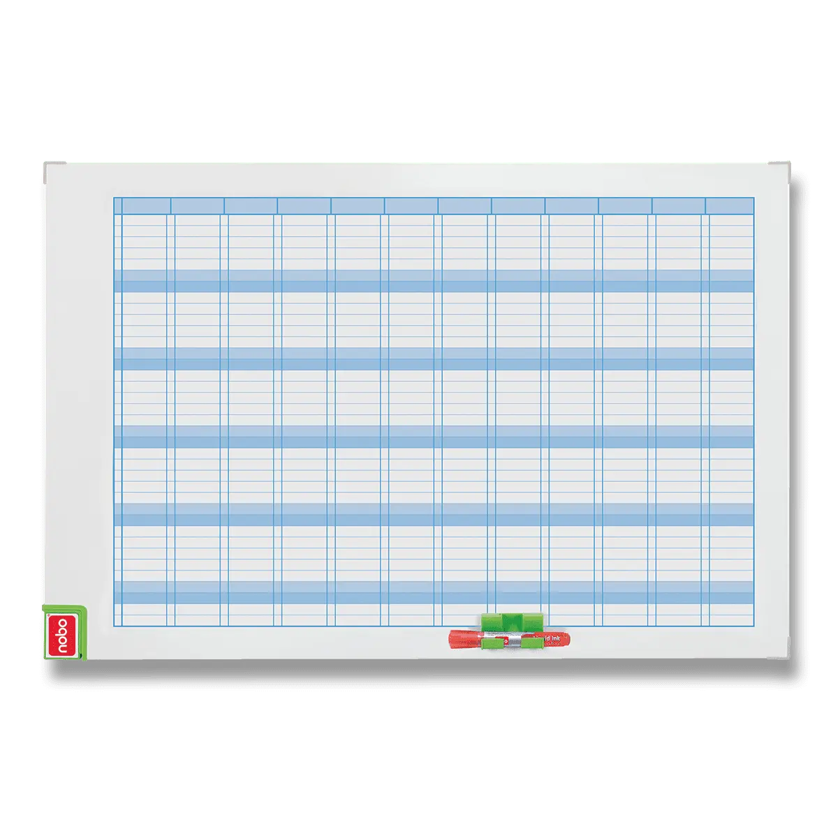 Nobo Plus - roční magnetická plánovací tabule - 900 x 600 mm