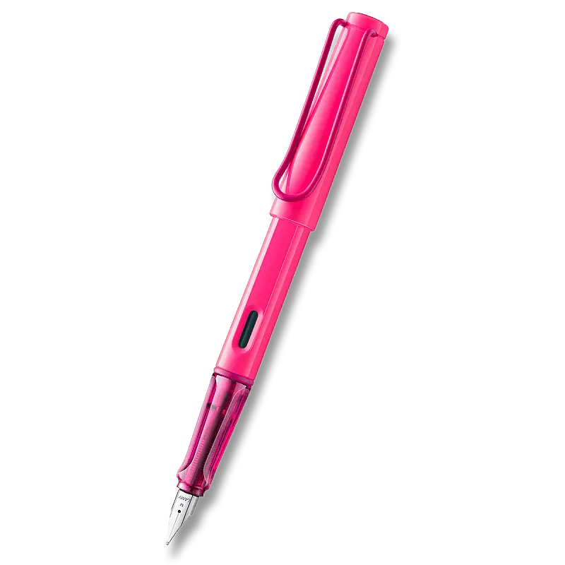 Lamy Safari Neonpink - plnicí pero hrot
