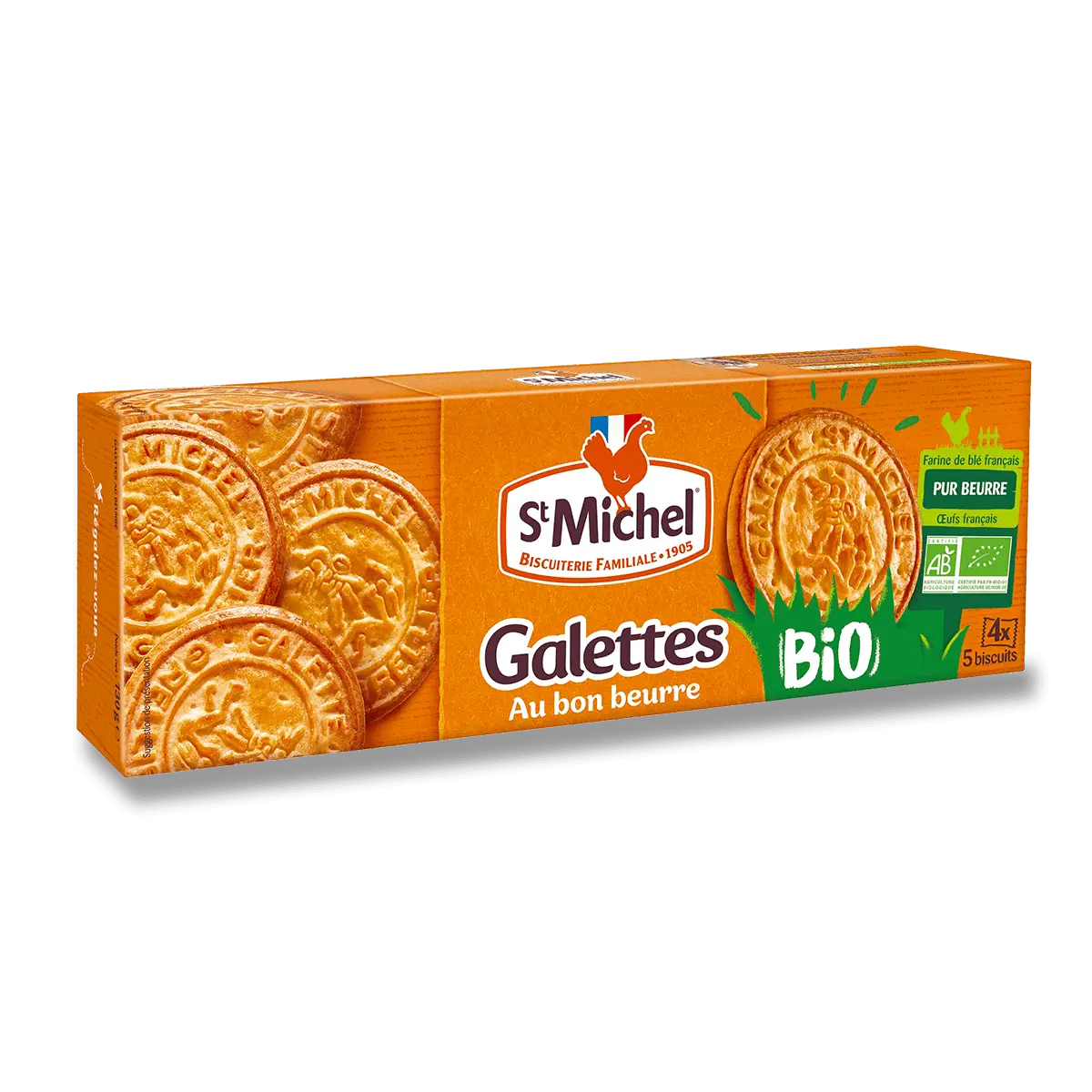 St Michel Grande Gallete - máslové galetky - 130 g