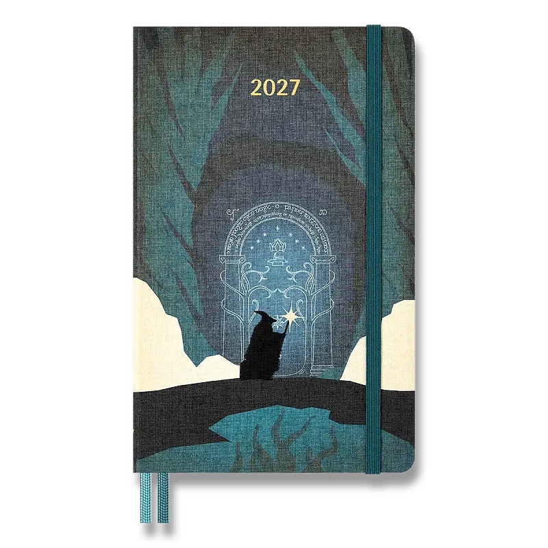 Moleskine – 12-mesačný plánovací týždenný diár Lord of the Rings 2027