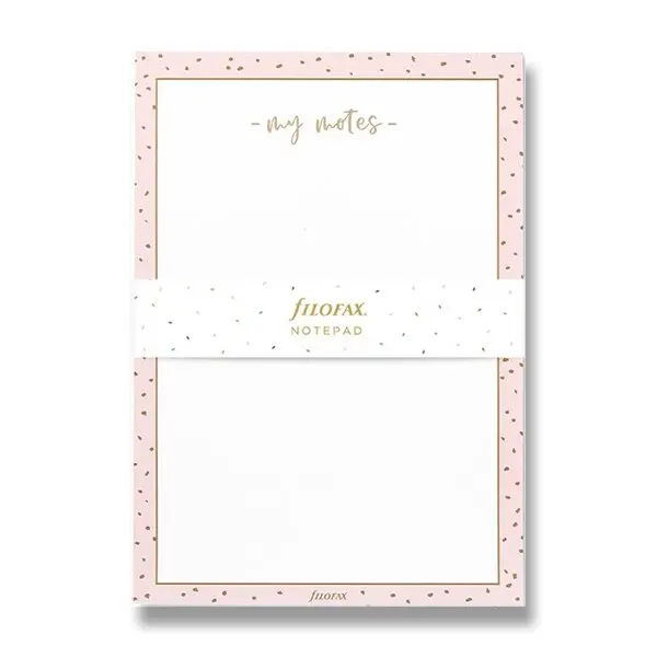 Trhací blok Filofax My Notes Confetti A5