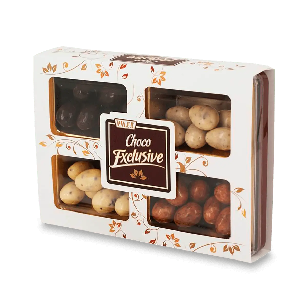 Choco exclusive - mandle v čokoládě - mix druhů, 200 g