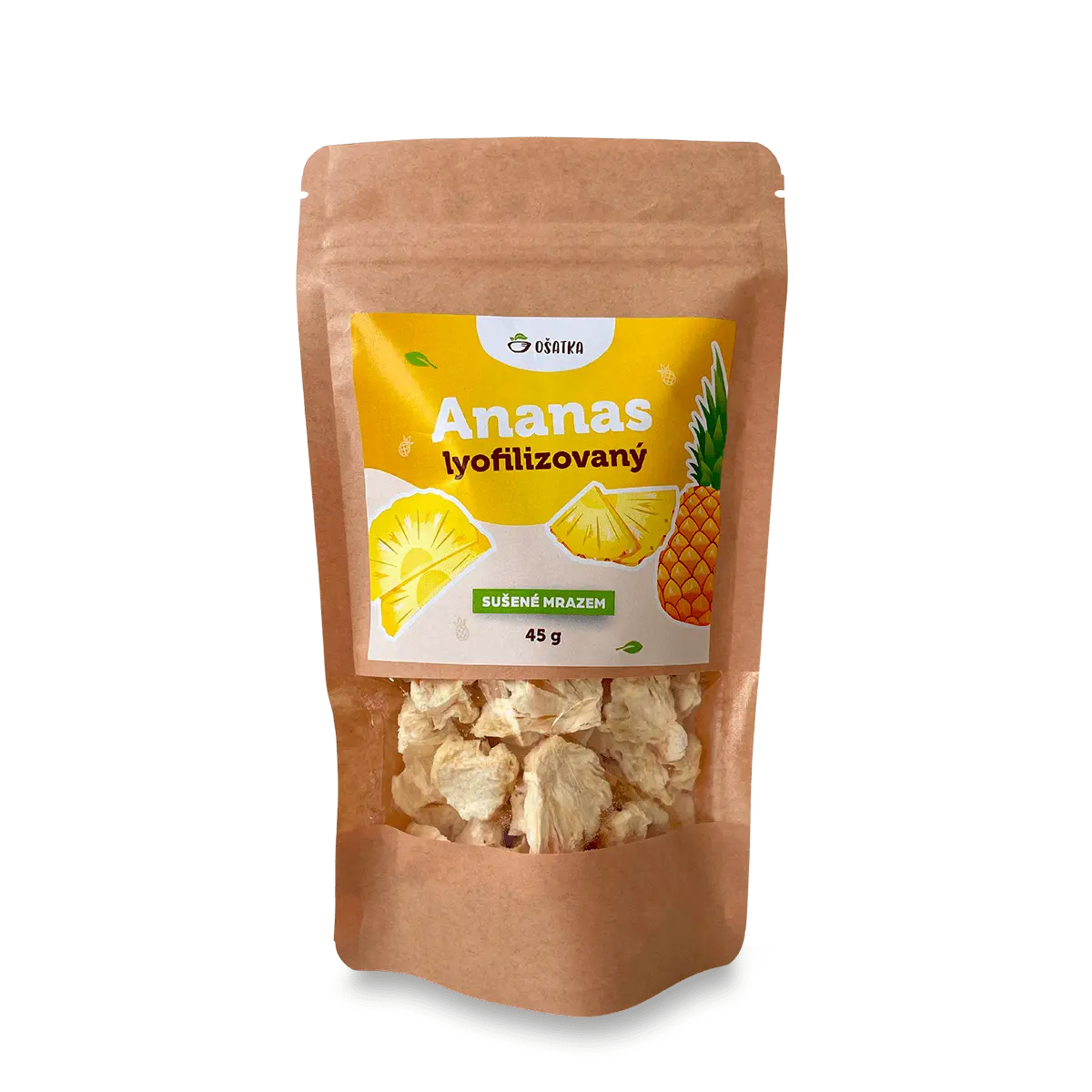 Ošatka - lyofilizovaný ananas - 45 g