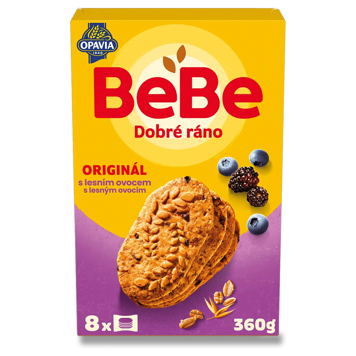 Opavia BeBe - cereální sušenky -