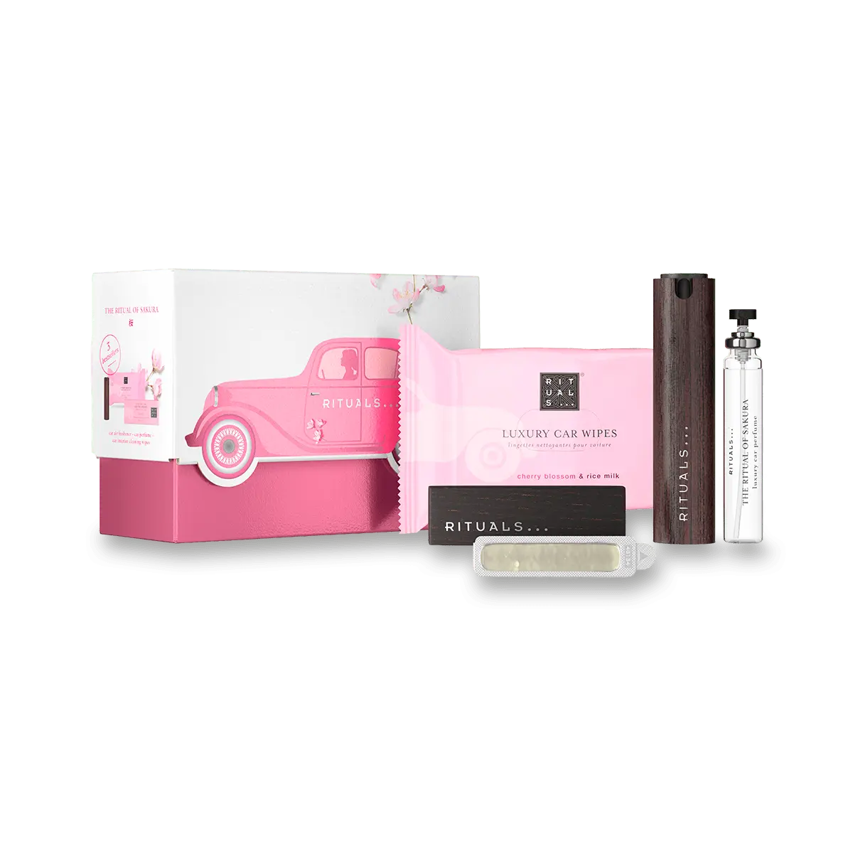 Rituals Sakura Car set - dárková sada osvěžovačů vzduchu do auta