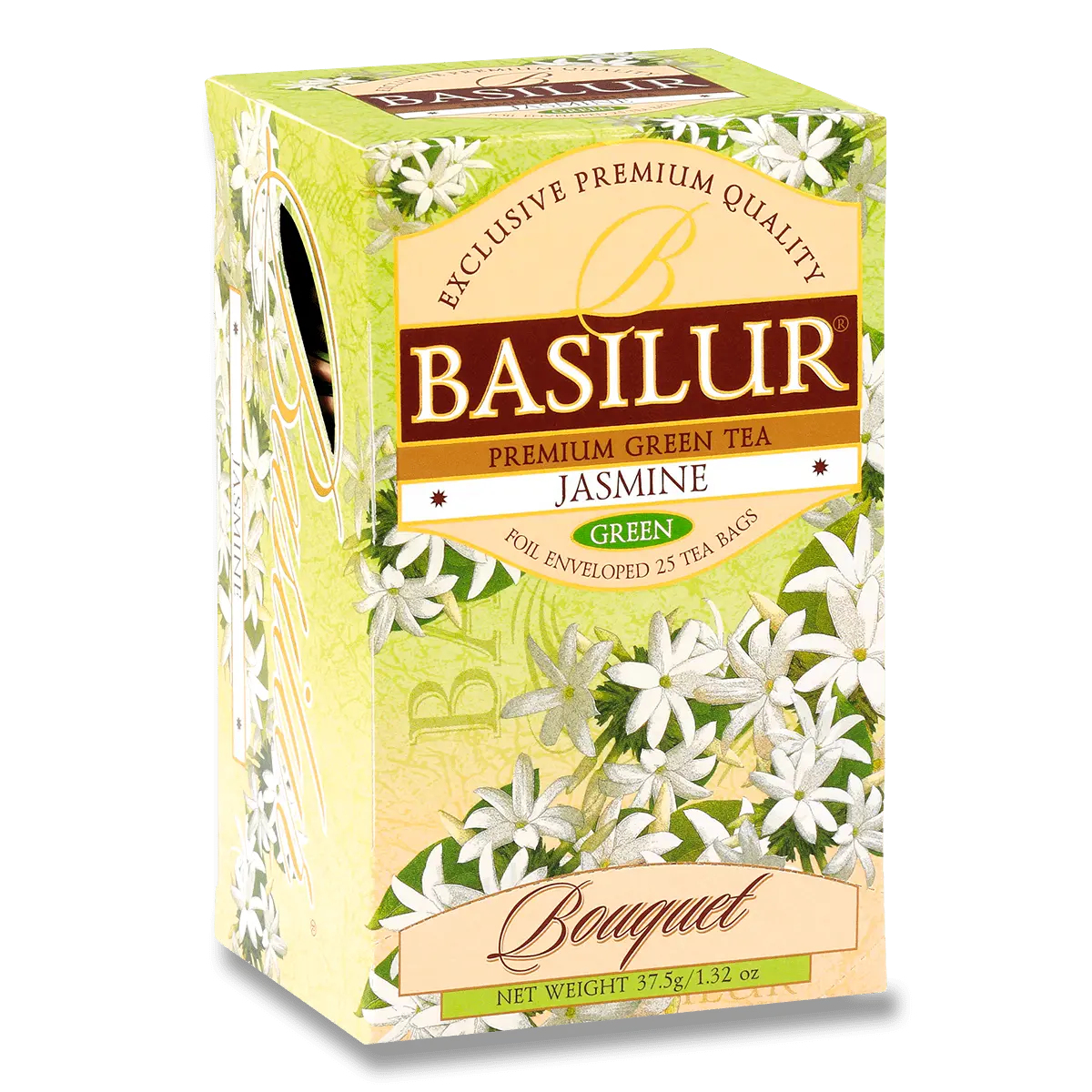 Basilur - zelený čaj - s jasmínem