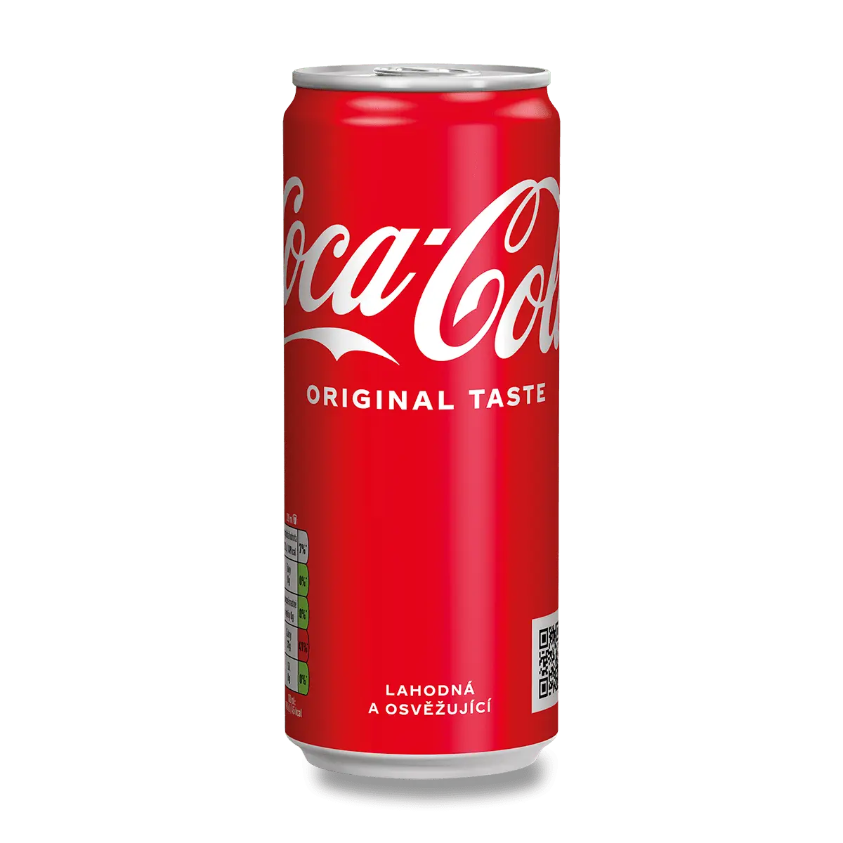 Coca-Cola - kolový nápoj - plech 0,33 l
