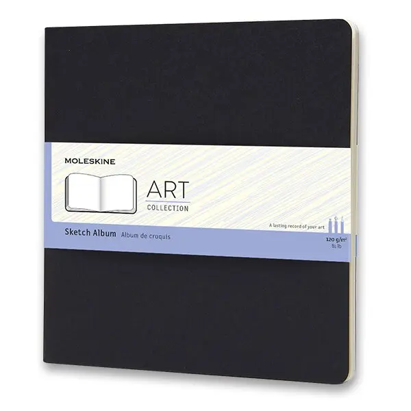 Skicář Moleskine Album- tvrdé desky černý