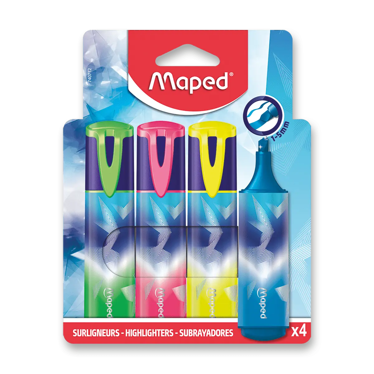 Maped Arctic - zvýrazňovač - 4 barvy
