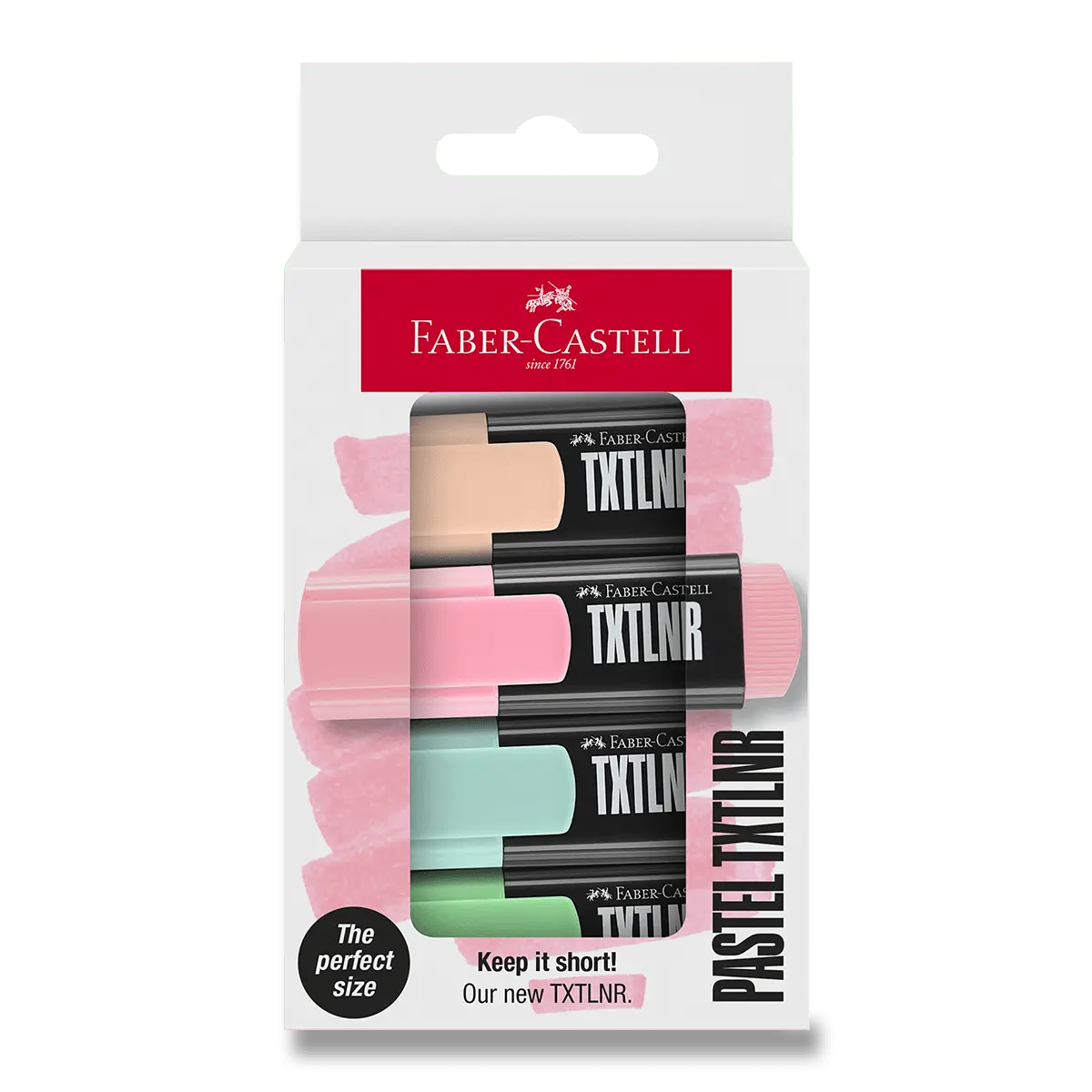Zvýrazňovač TXTLNR Pastel Mini/4 set