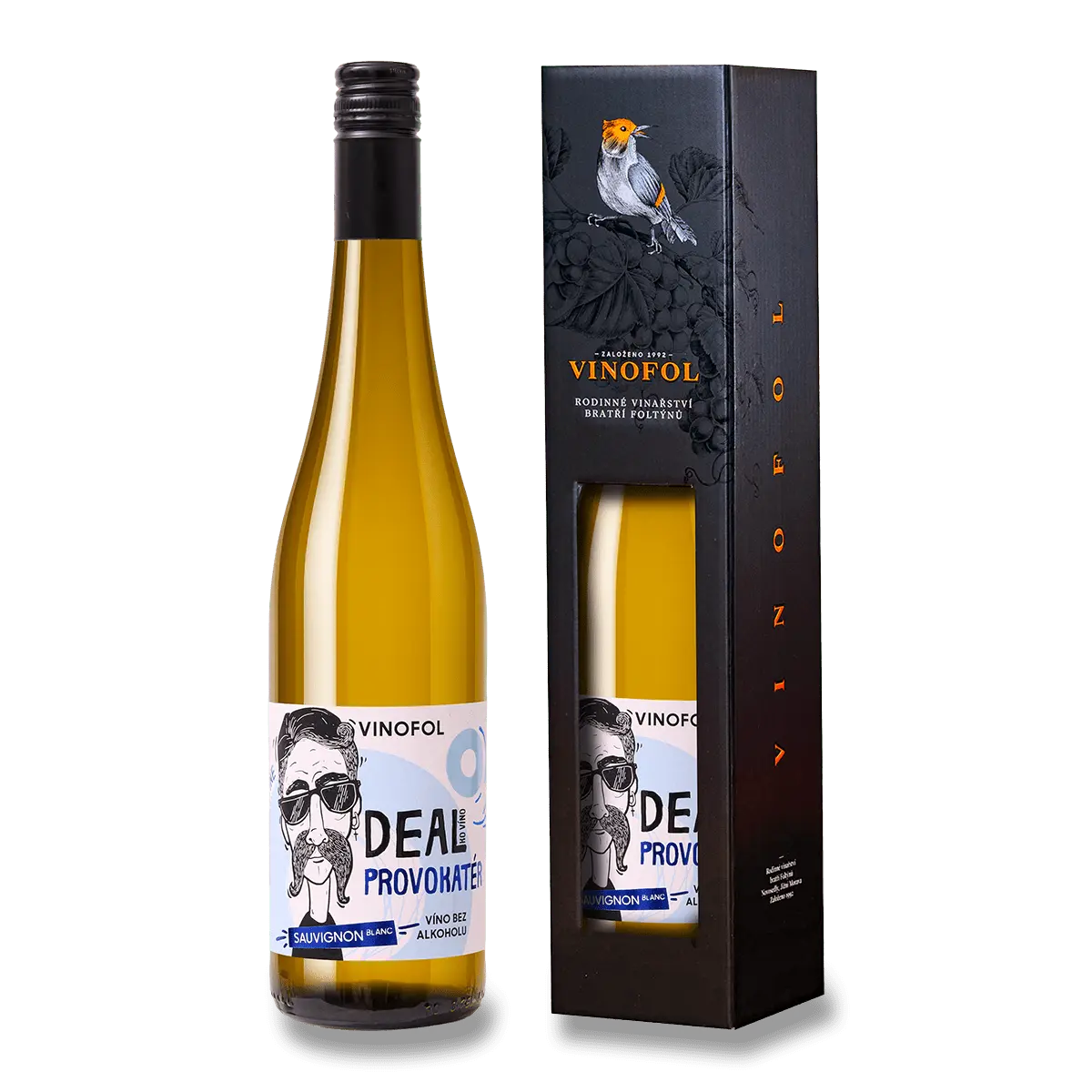 Sauvignon Provokatér - DEALkoholické víno - 0,75 l