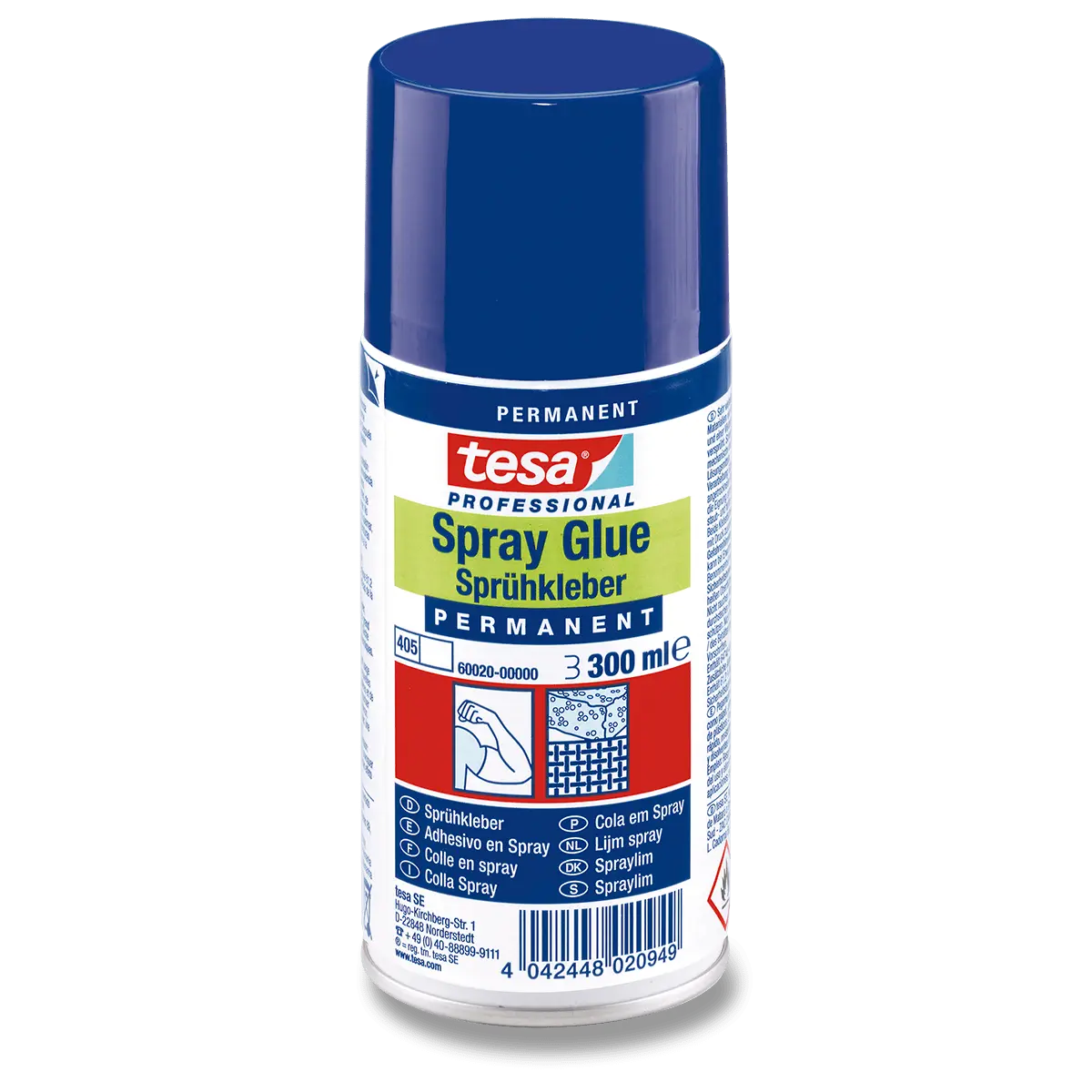 Tesa Universal - lepidlo ve spreji - 300 ml