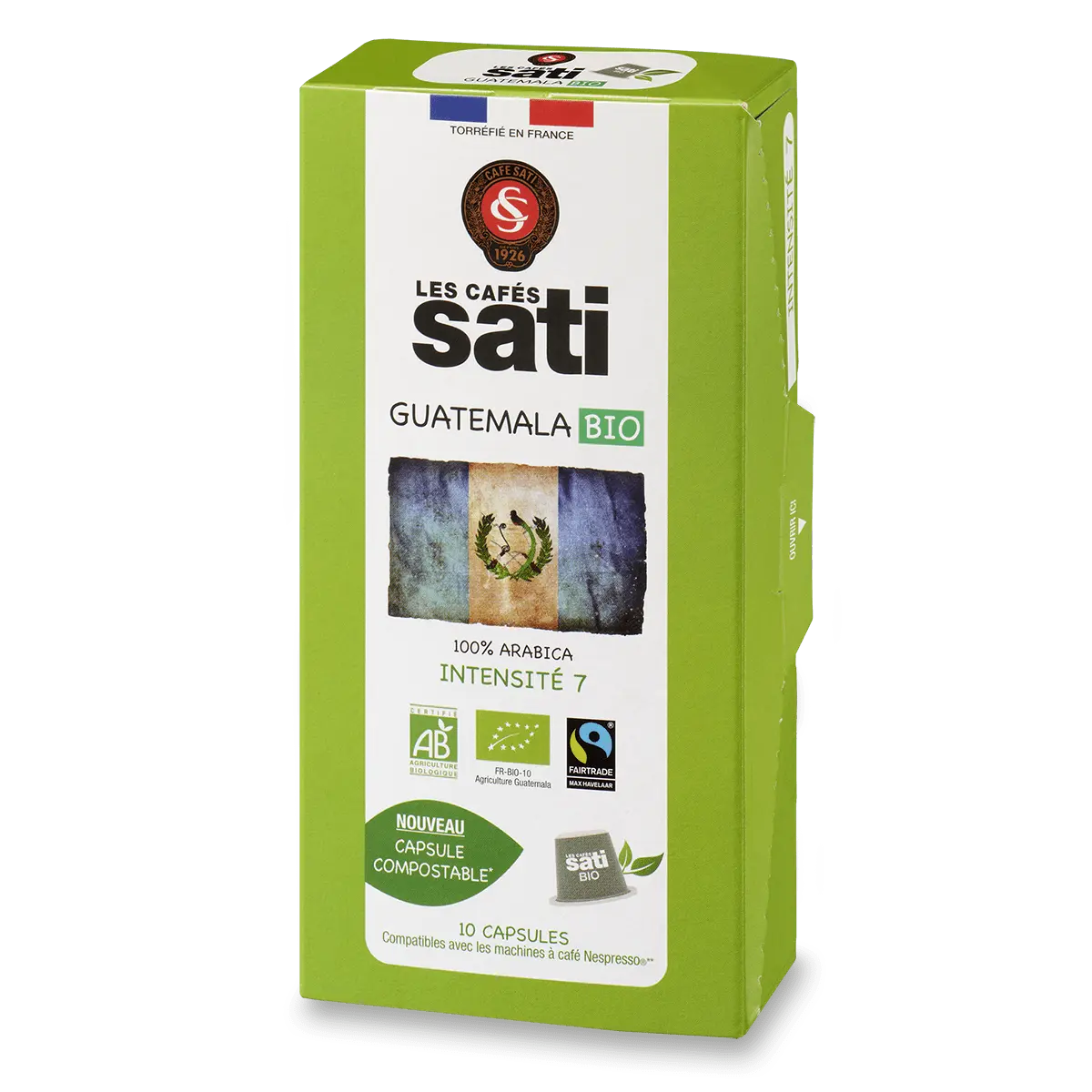 Sati Guatemala BIO - kávové kapsle - 10 kapslí
