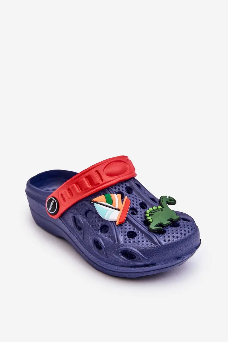 Boto Dětské pěnové lehké sandály Crocs námořnická modrá Sweets