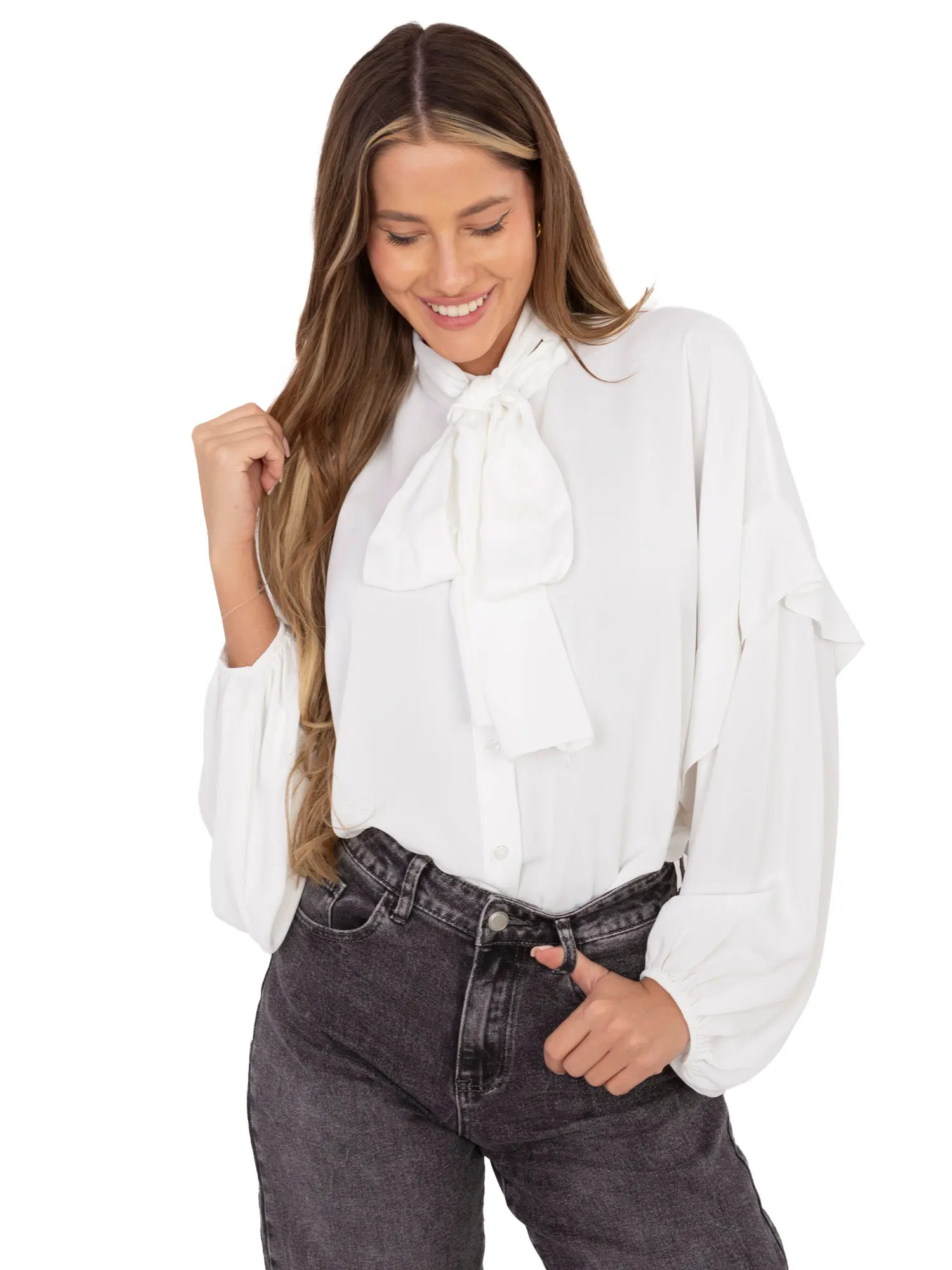 Dámská košile IT KS 29002.69 ecru - RLinea one size