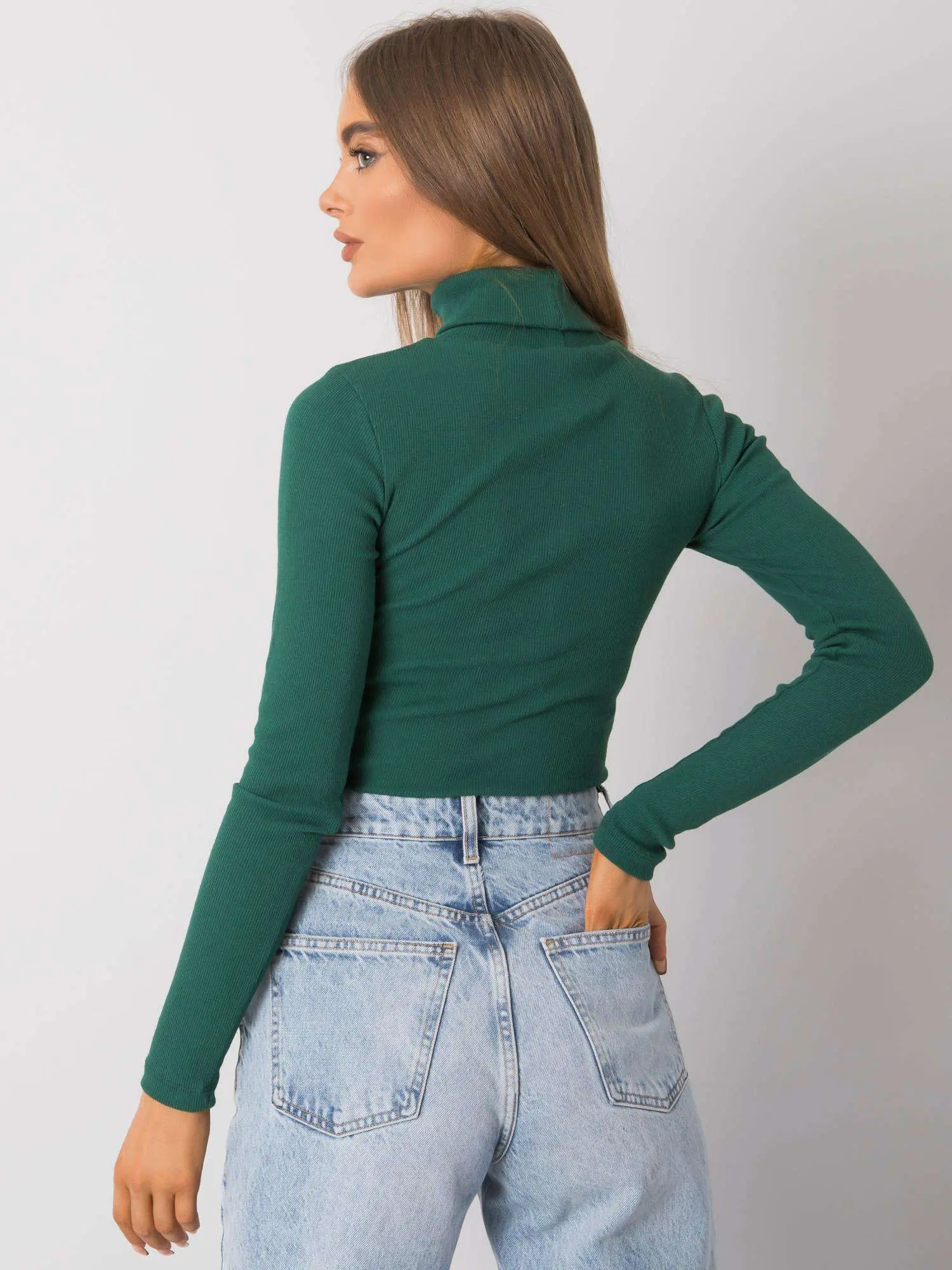 Blouse-RV-BZ-7182.01P-dark green