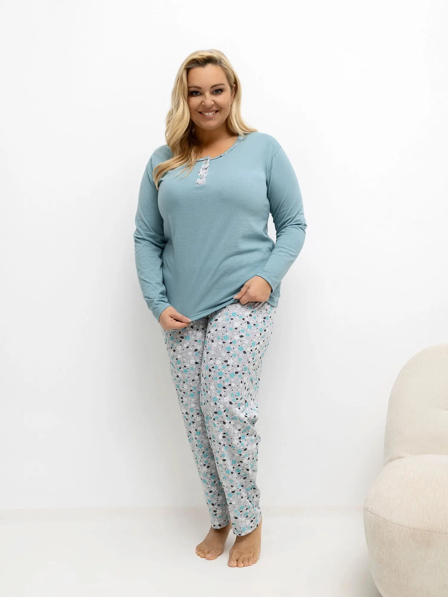 Pajamas-DU-KN-FP-502.97-dark mint