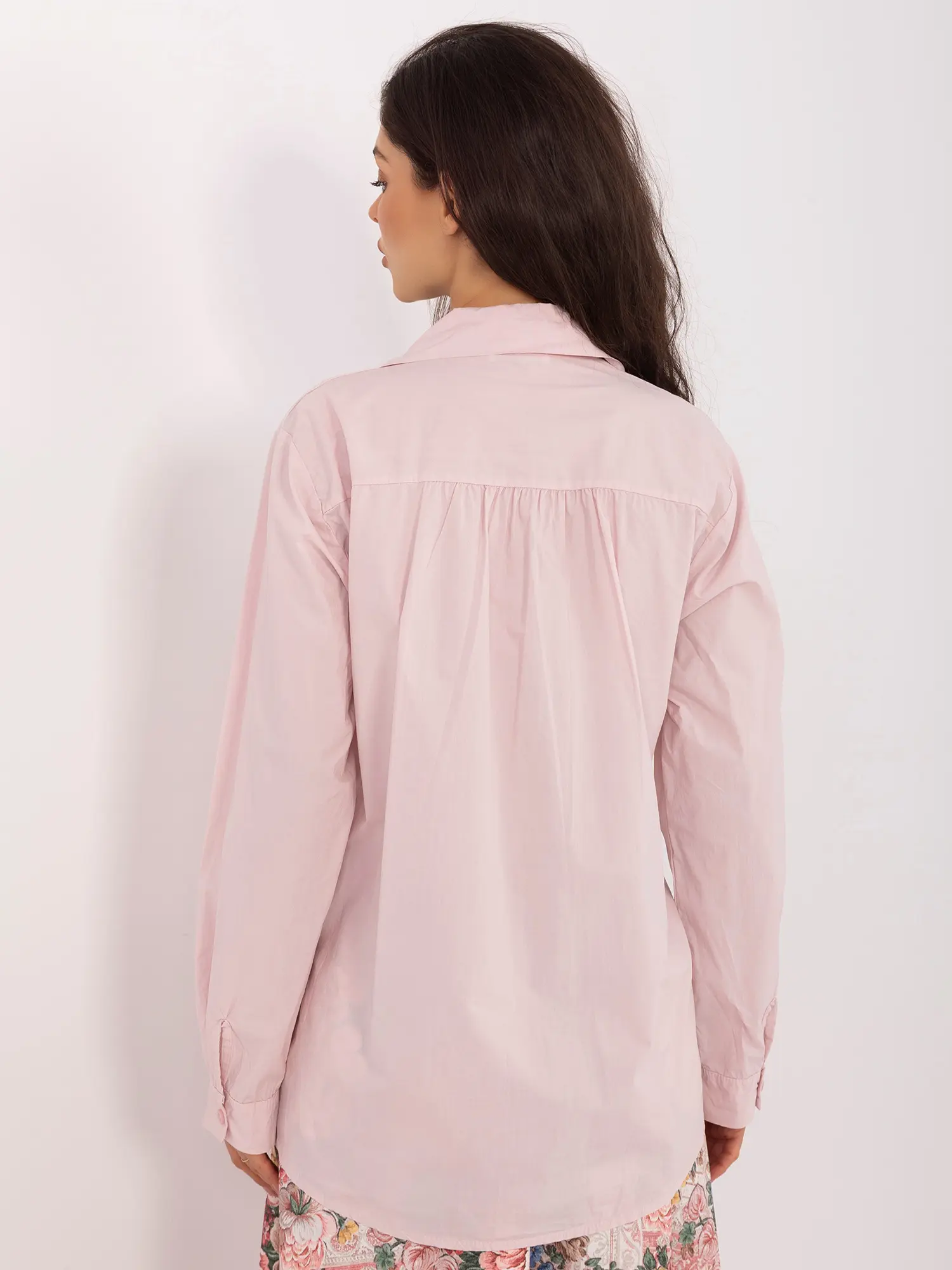 Světle růžová elegantní dámská košile