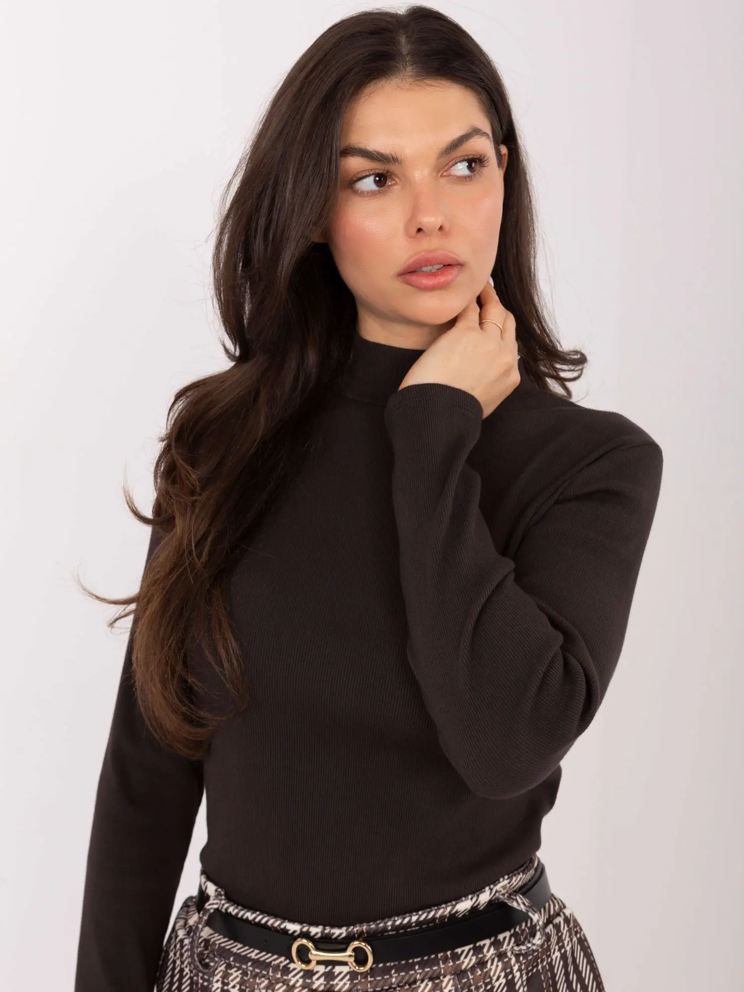 Blouse-JM-BZ-3035.64-dark brown