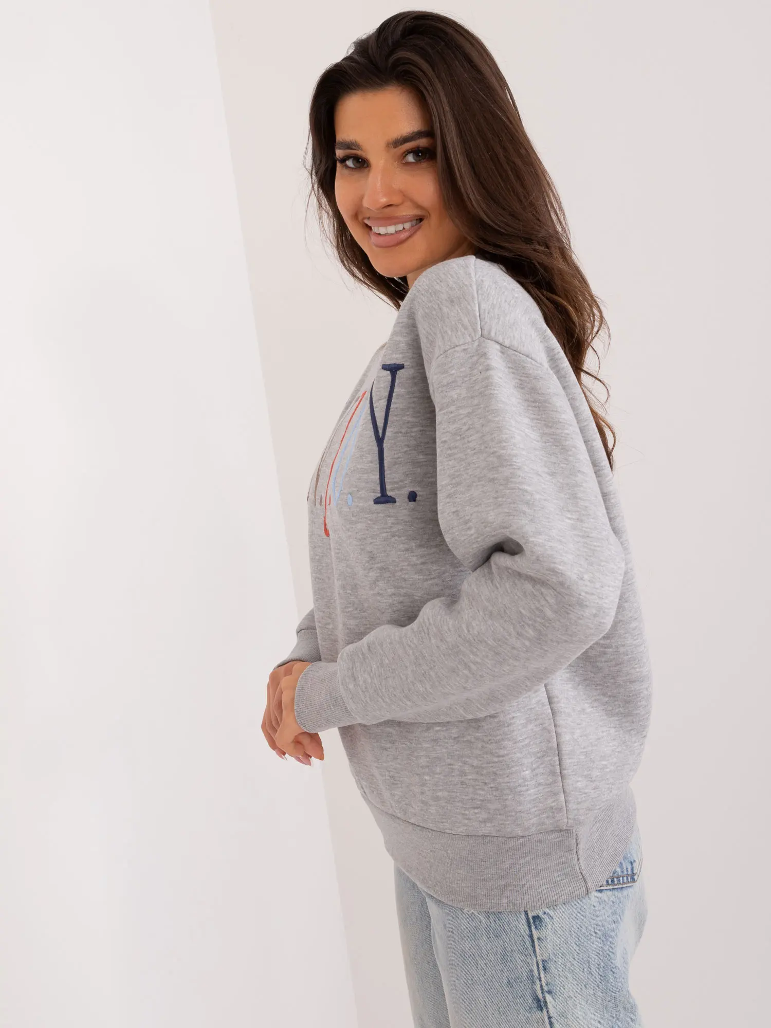 Sweatshirt-D10606BA02565C-grey