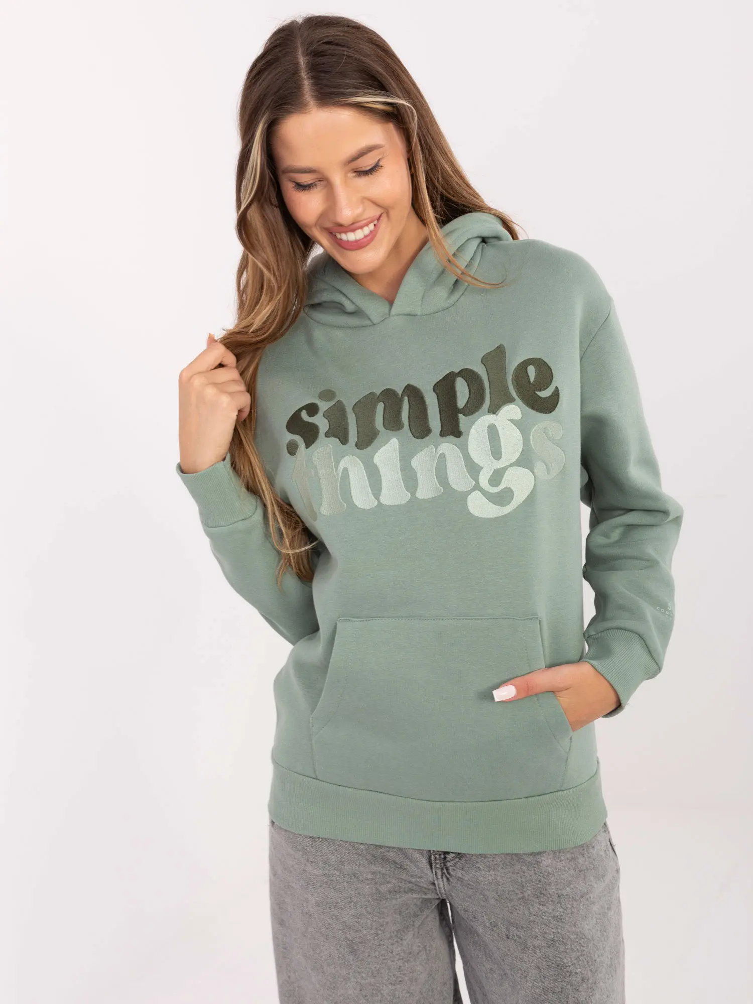 Pistachio-D10608BC02802A3NO sweatshirt