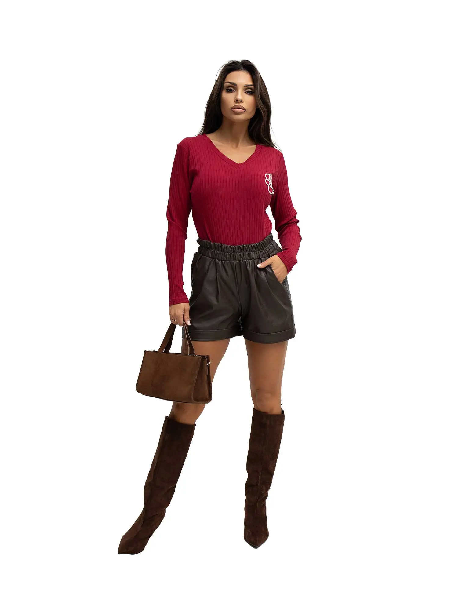 Blouse-RV-BZ-A1057.15P-burgundy