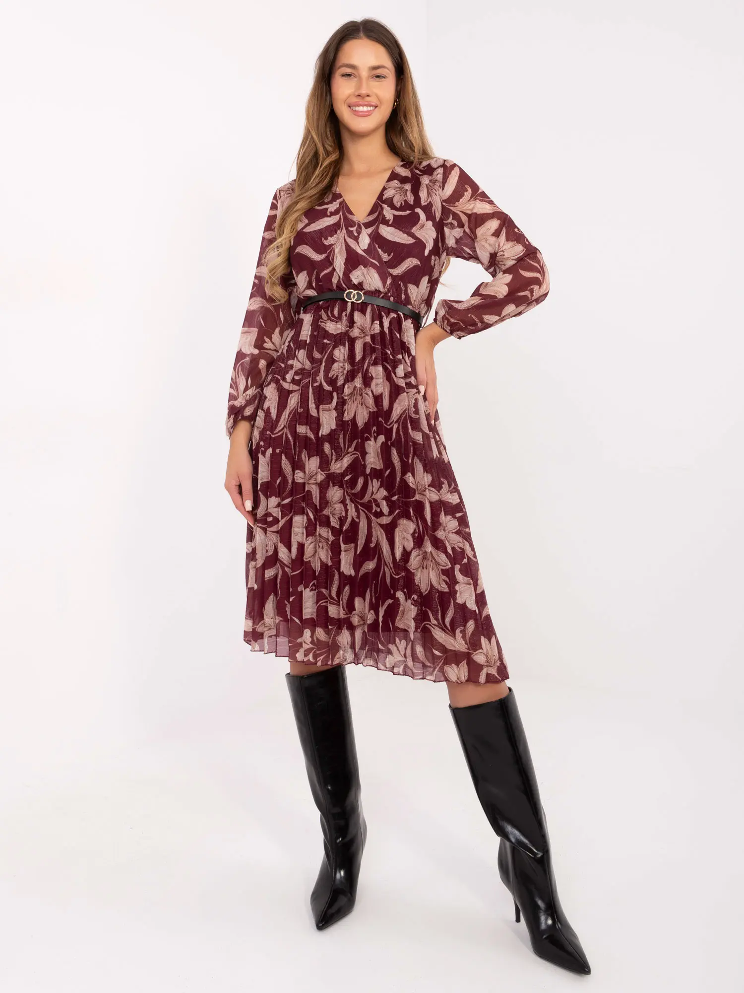 Dress-IT-SK-10536-1.16P-burgundy