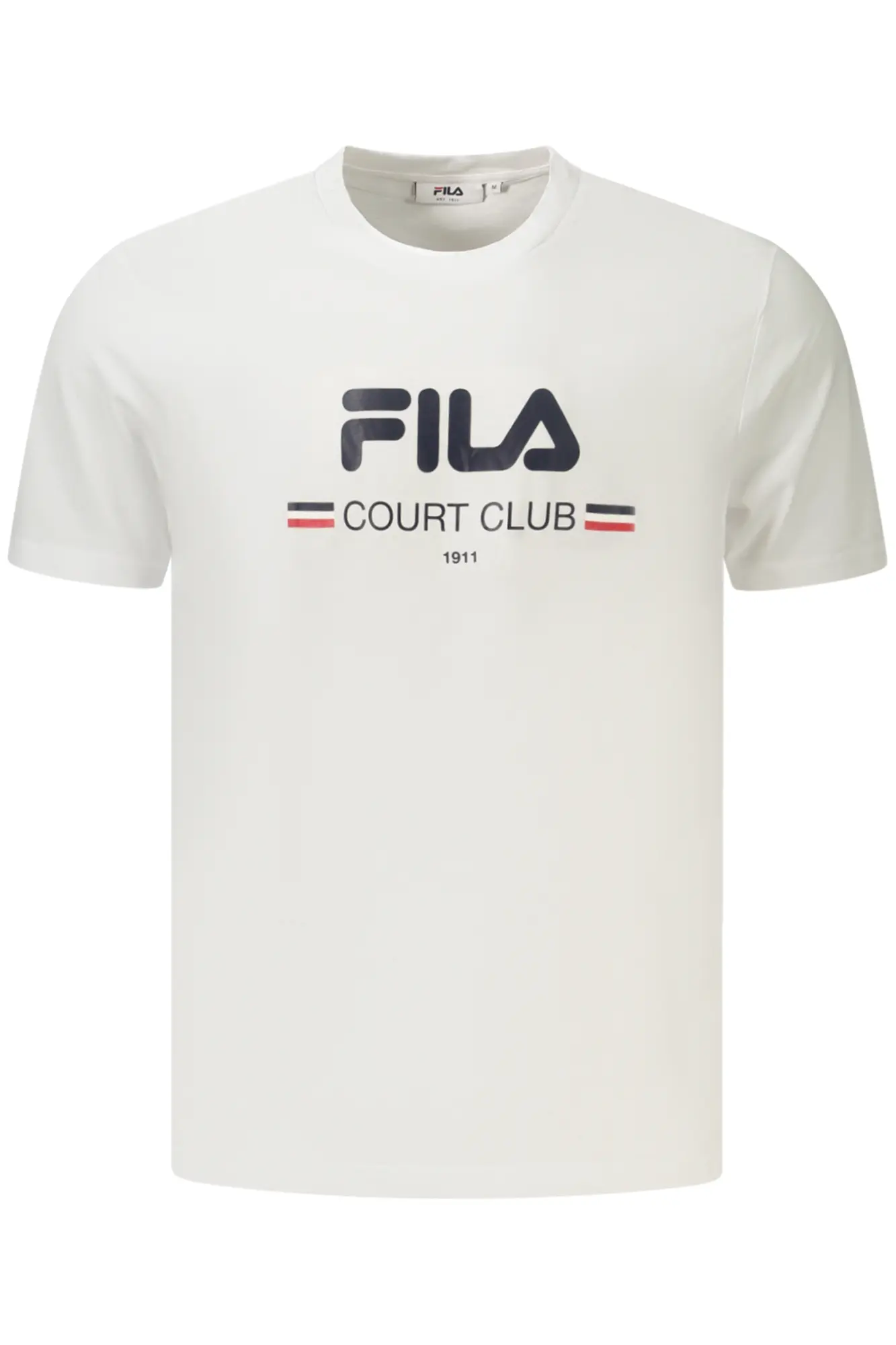 Bílé triko s krátkým rukávem FILA