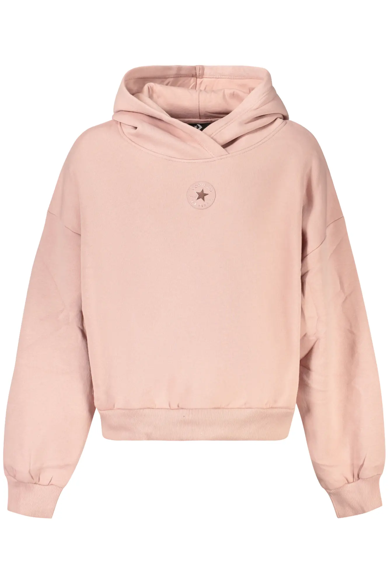 Converse růžová mikina na zip pro dívky