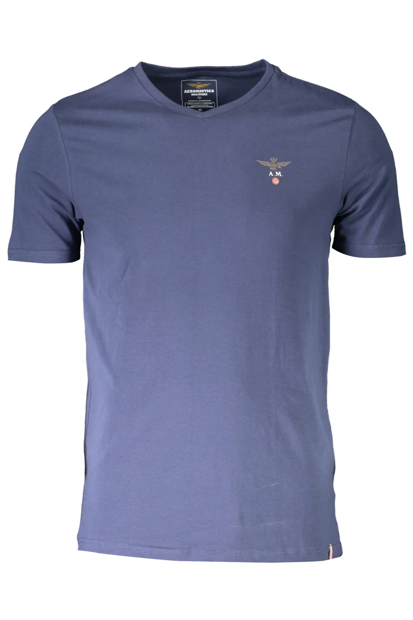AERONAUTICA MILITARE pánské modré outdoor tričko