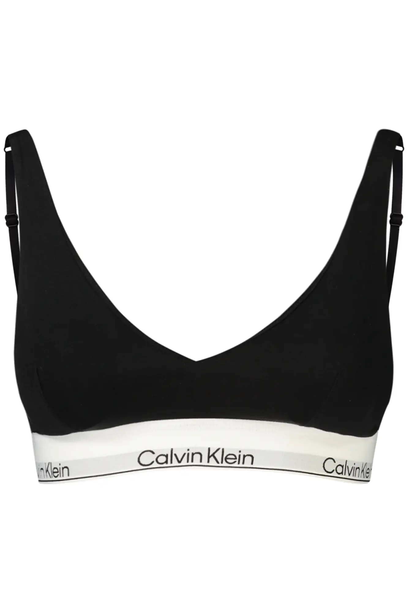 Calvin Klein dámská černá trianglu podprsenka