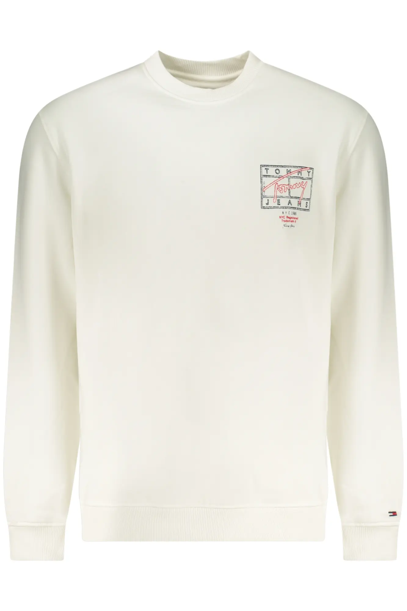 Bílá mikina Tommy Jeans
