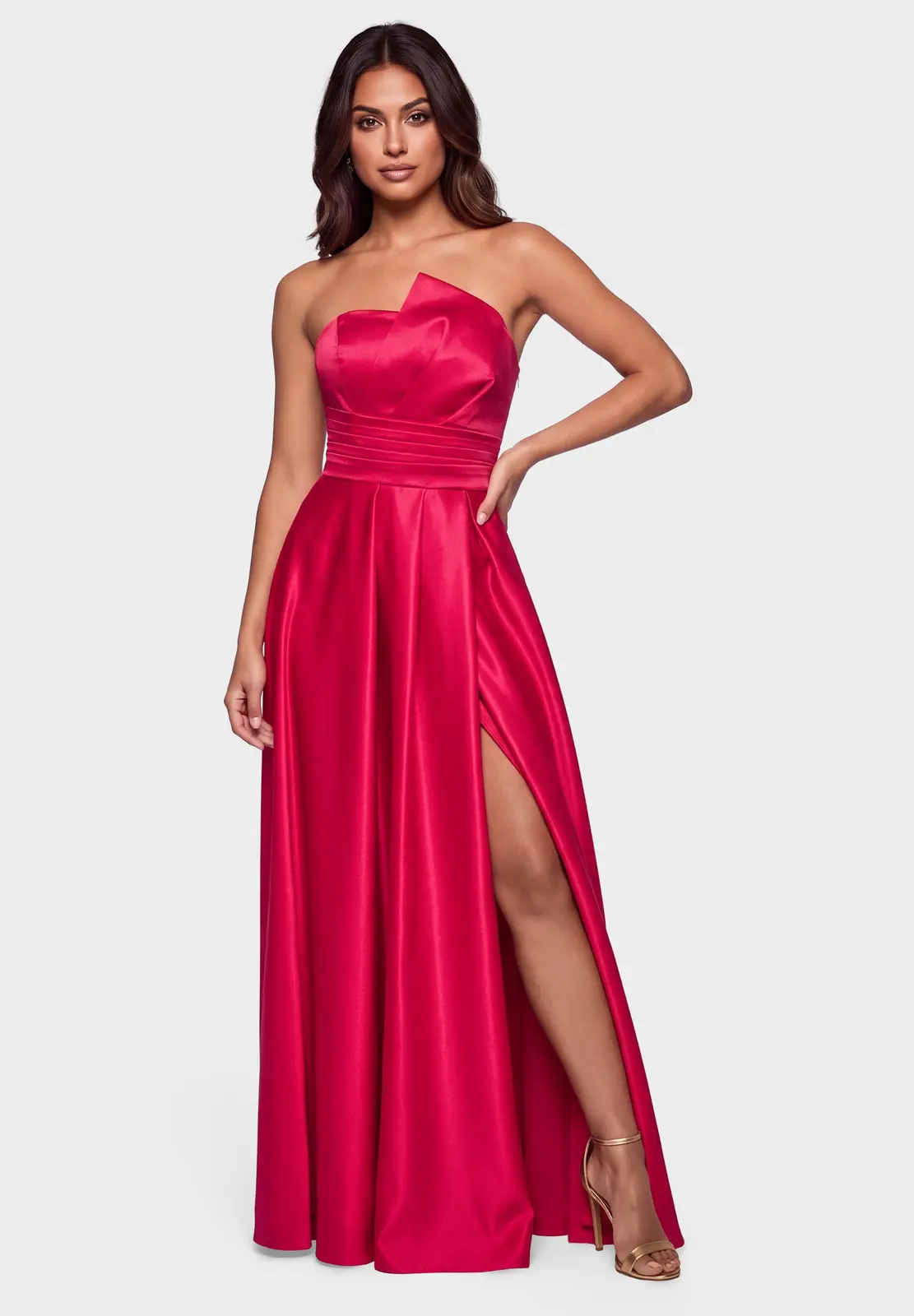 Elegantní maxi večerní šaty