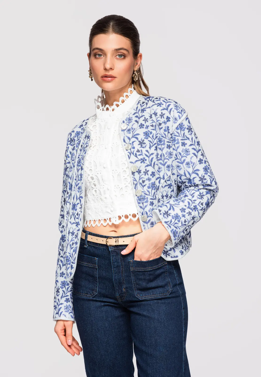 Dámská oversize bunda LARICA