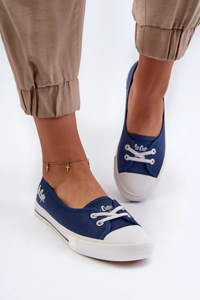 DÁMSKÉ BALERÍNY LEE COOPER LCW-23-31-1789 MODRÁ Barva: MODRÁ, Velikost: