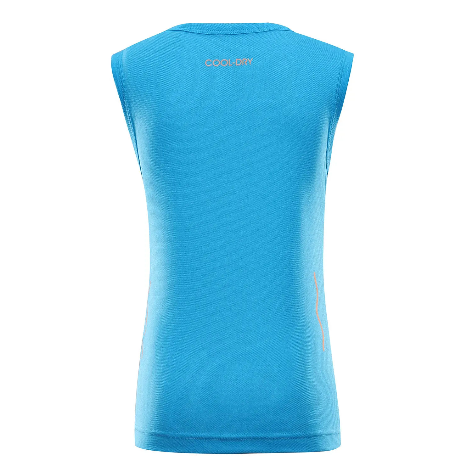 Dětské rychleschnoucí tílko ALPINE PRO NEQO neon atomic blue