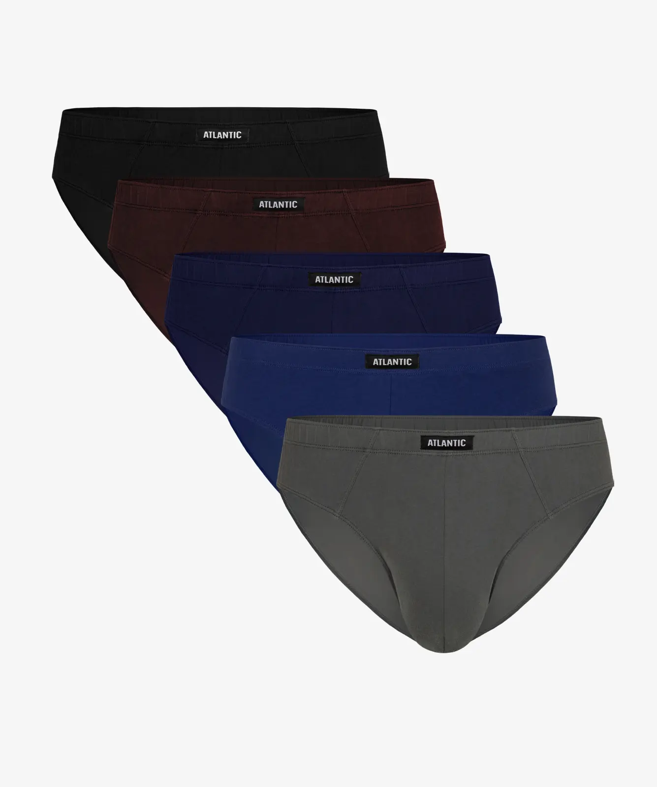 Klasické pánské slipy ATLANTIC 5Pack