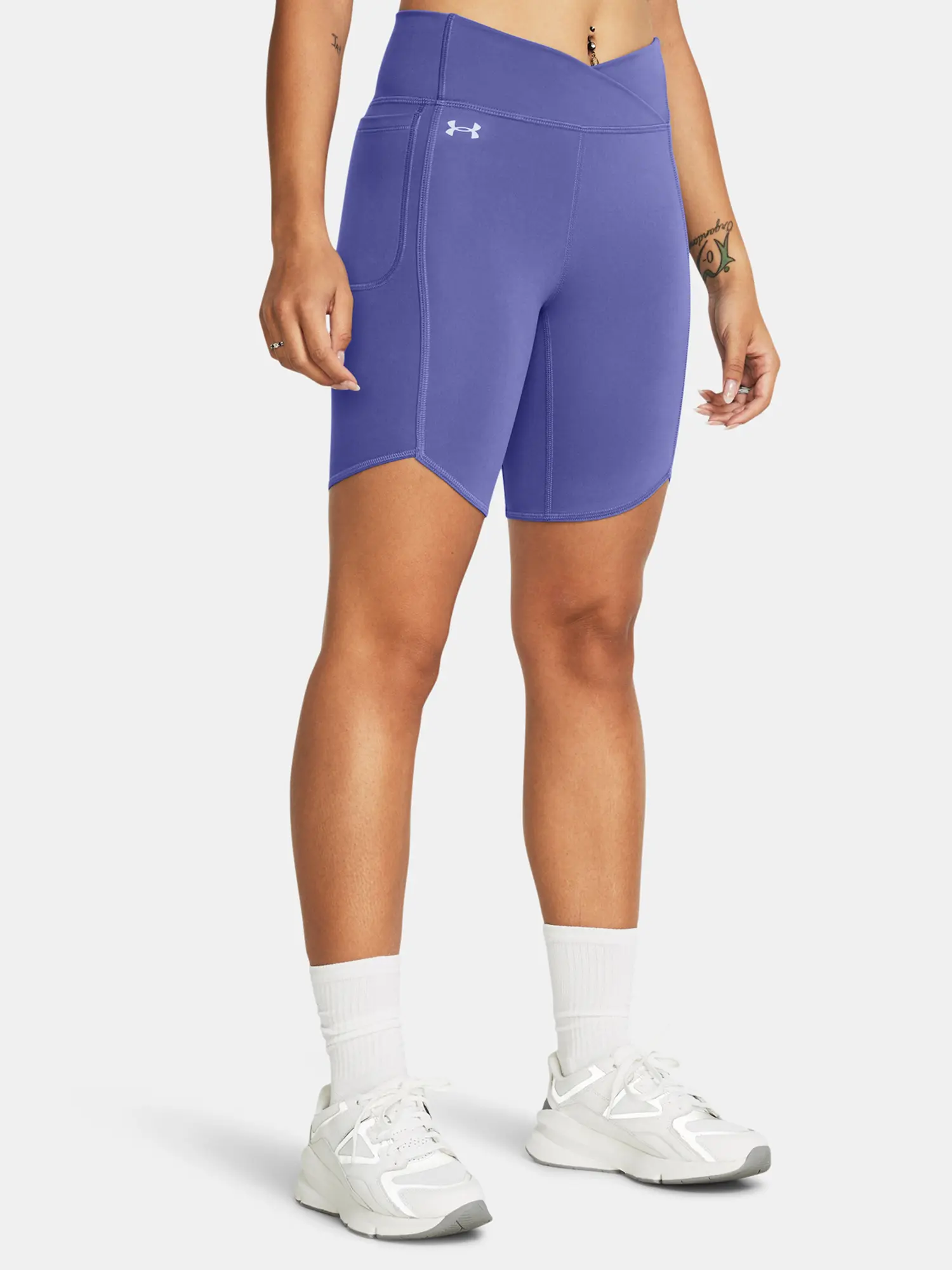 Under Armour Kraťasy Motion Crossover Bike Short-PPL - Dámské