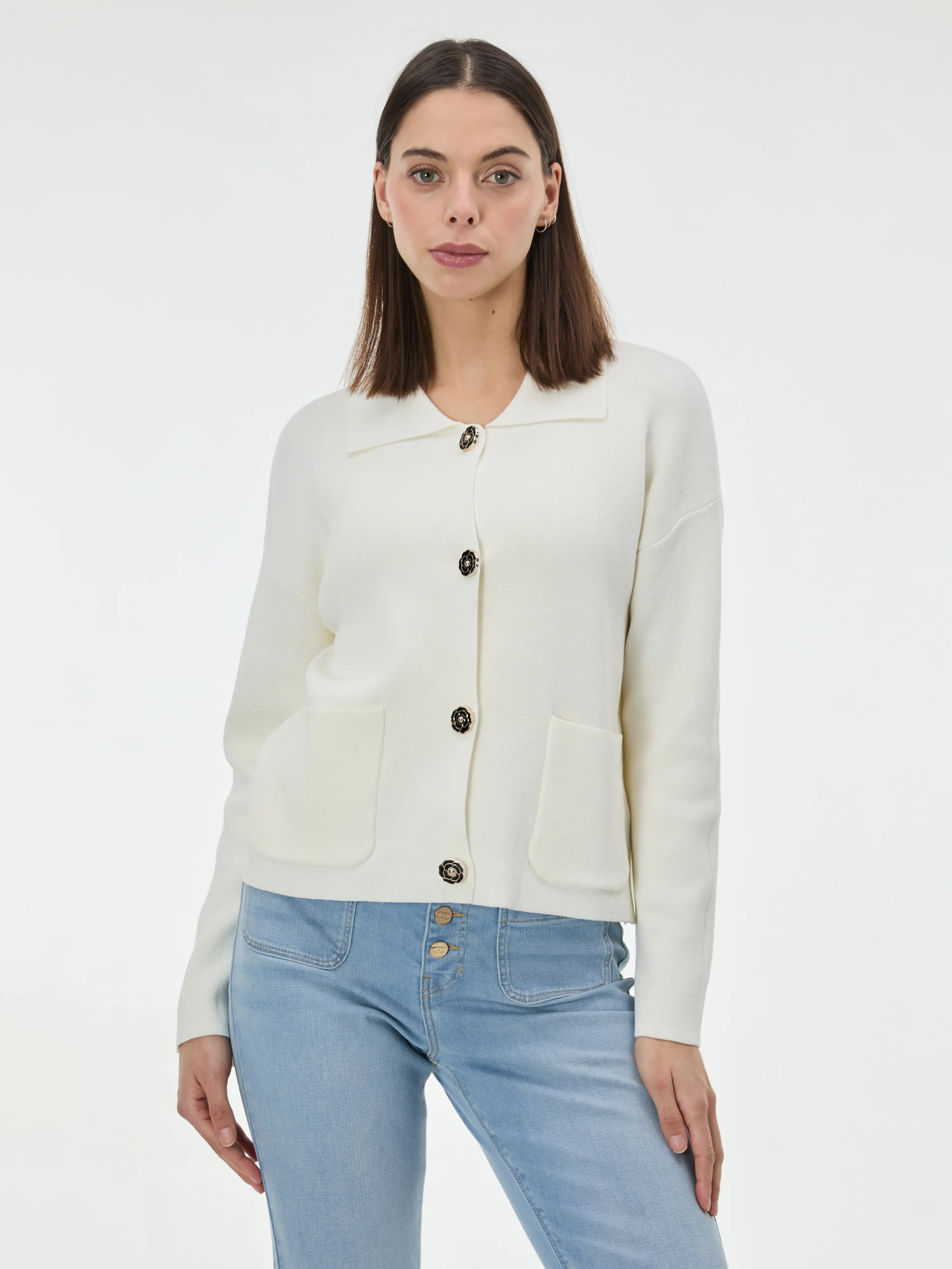 Krémový dámský cardigan ORSAY