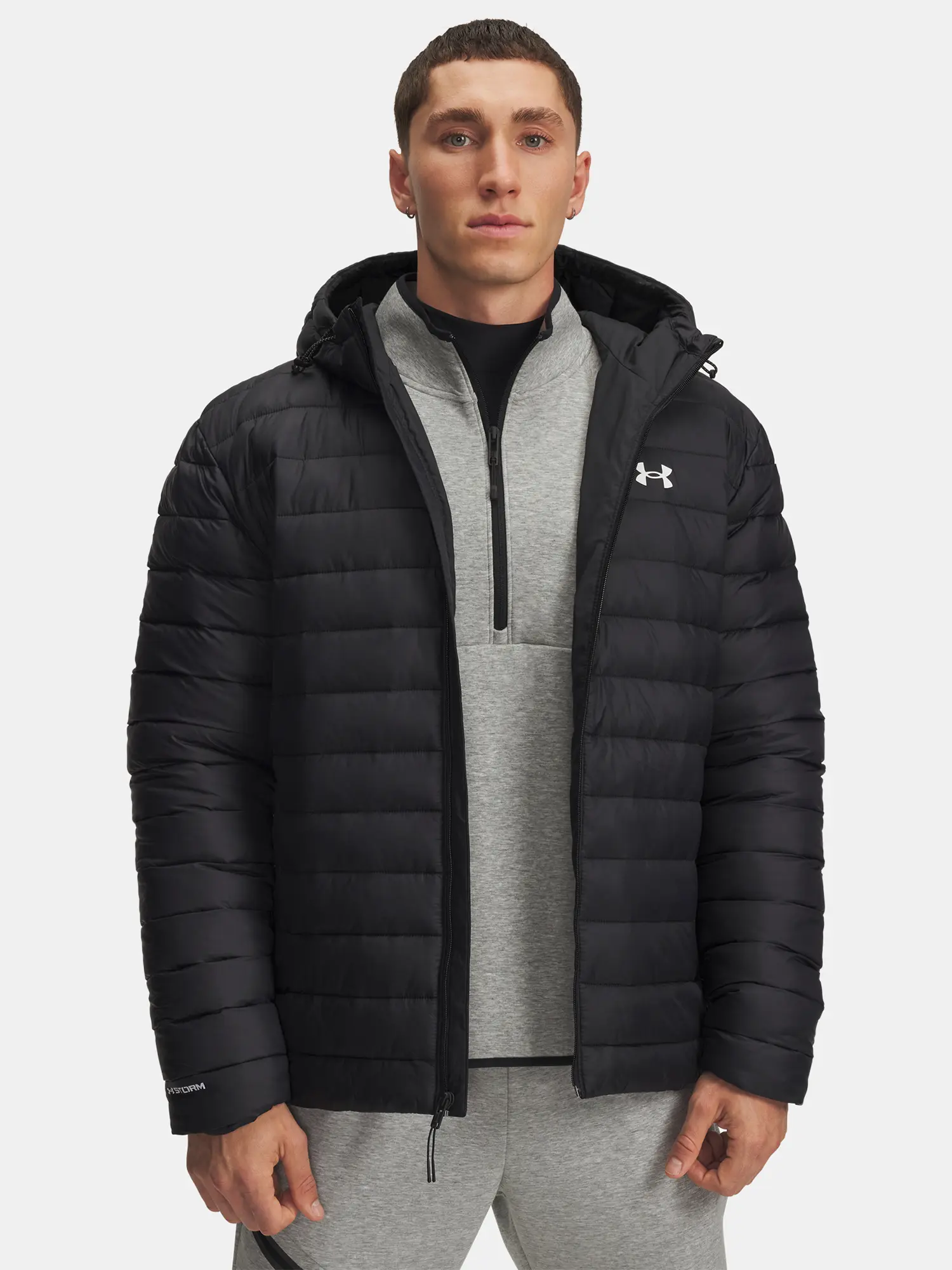 Pánská bunda Under Armour UA Sportswear Ins Jkt-BLK - Pánské