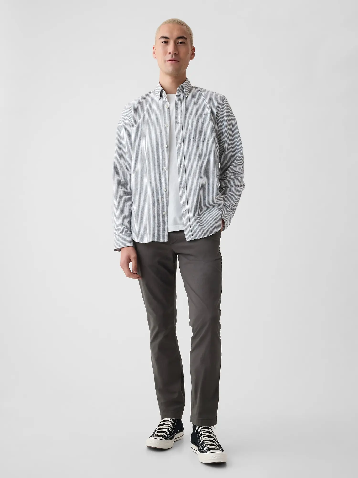 GAP Kalhoty modern khaki skinny - Pánské