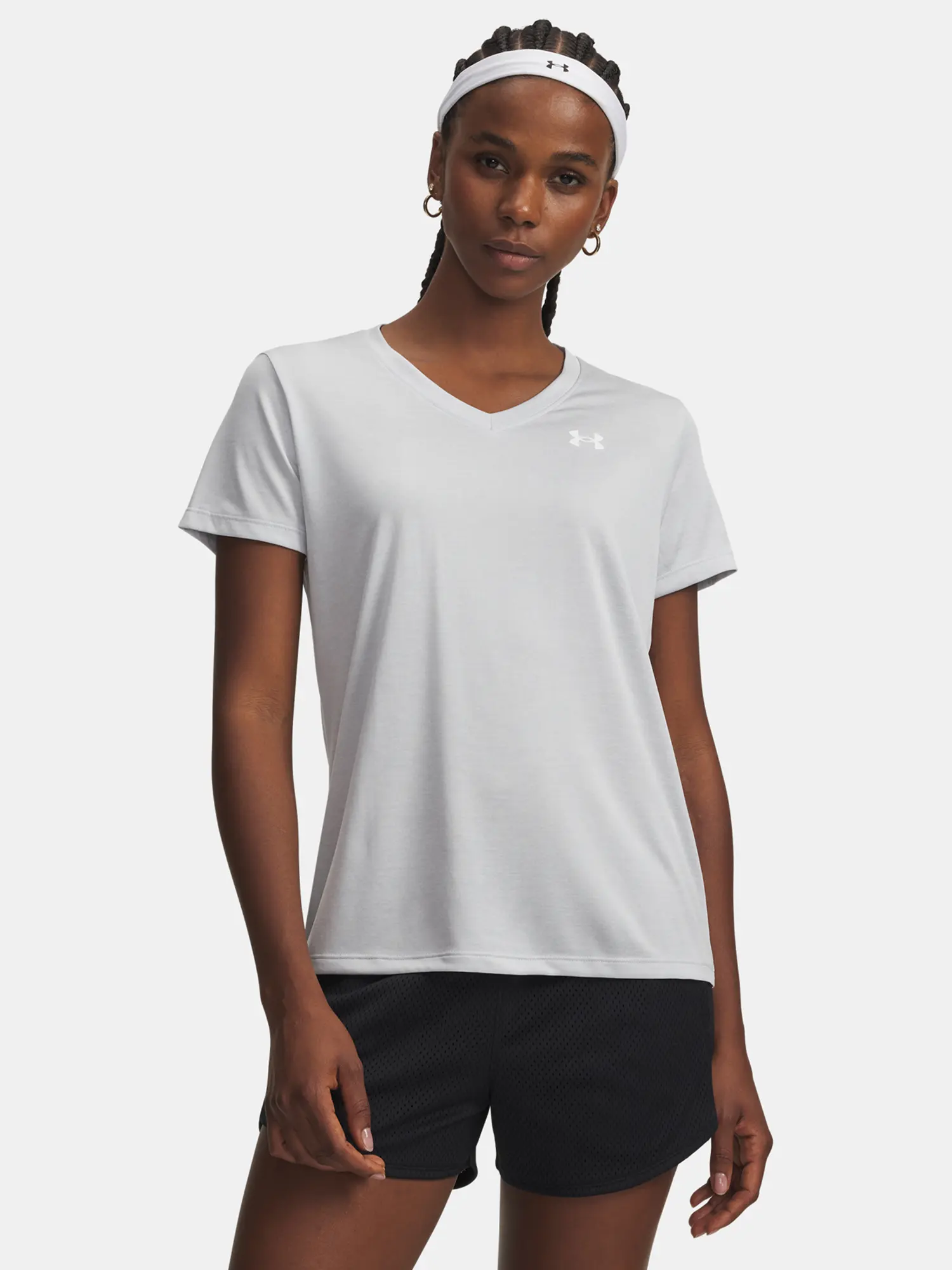 Under Armour Tričko Tech SSV- Twist-GRY - Dámské