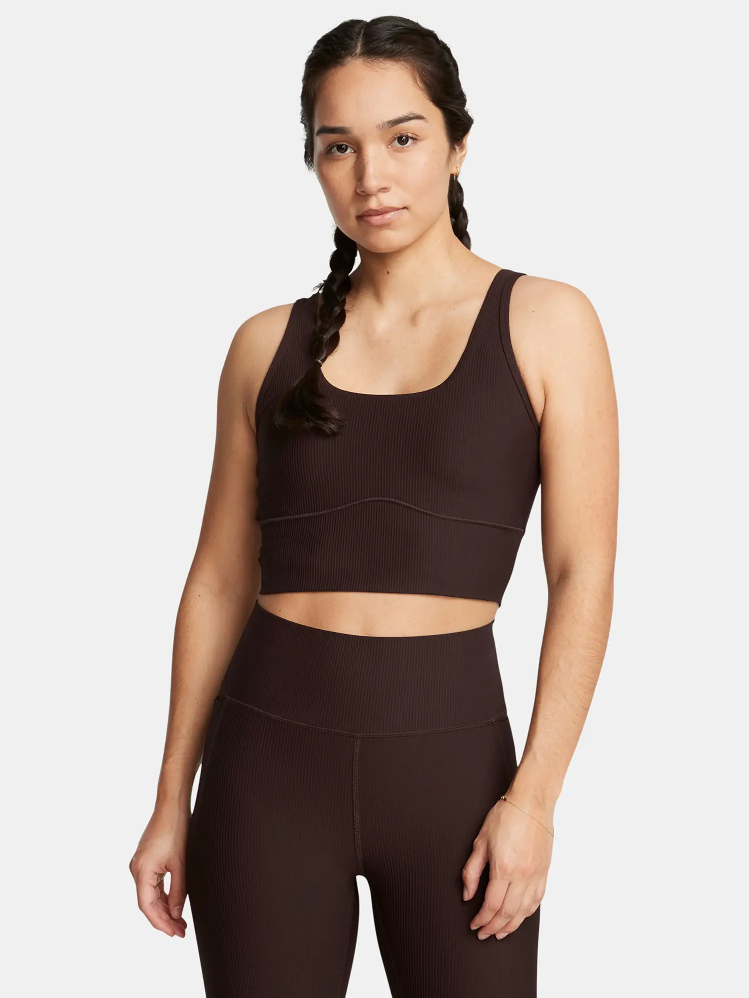 Under Armour Dámské tílko Meridian Rib Crop Tank - Dámské
