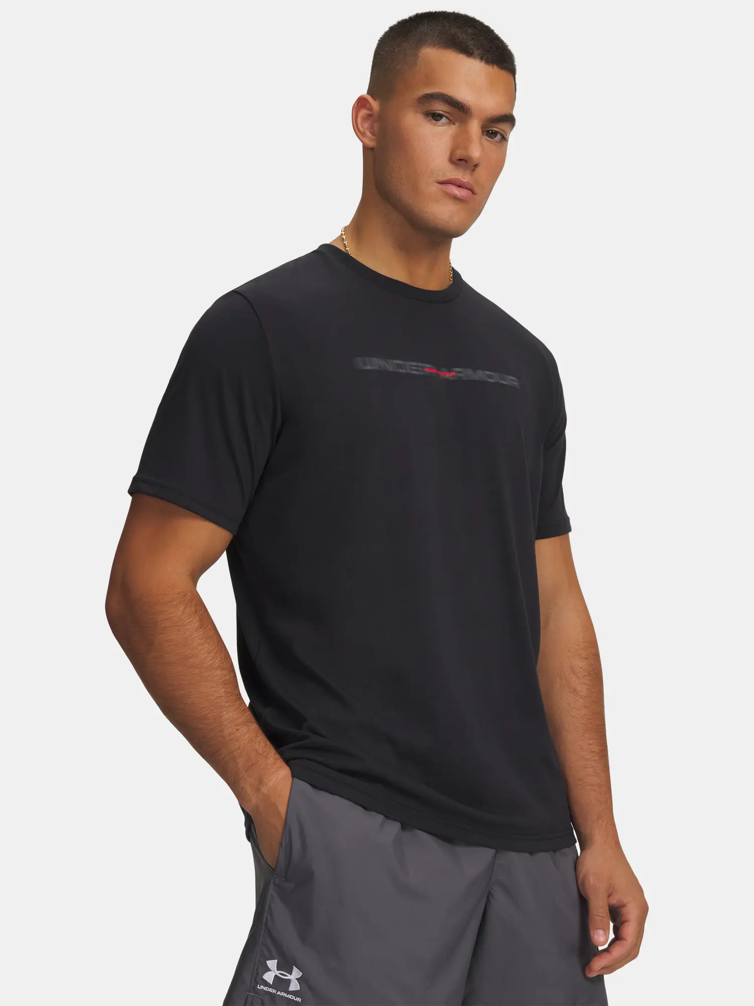 Pánské triko Under Armour UA M BLUR WM SS