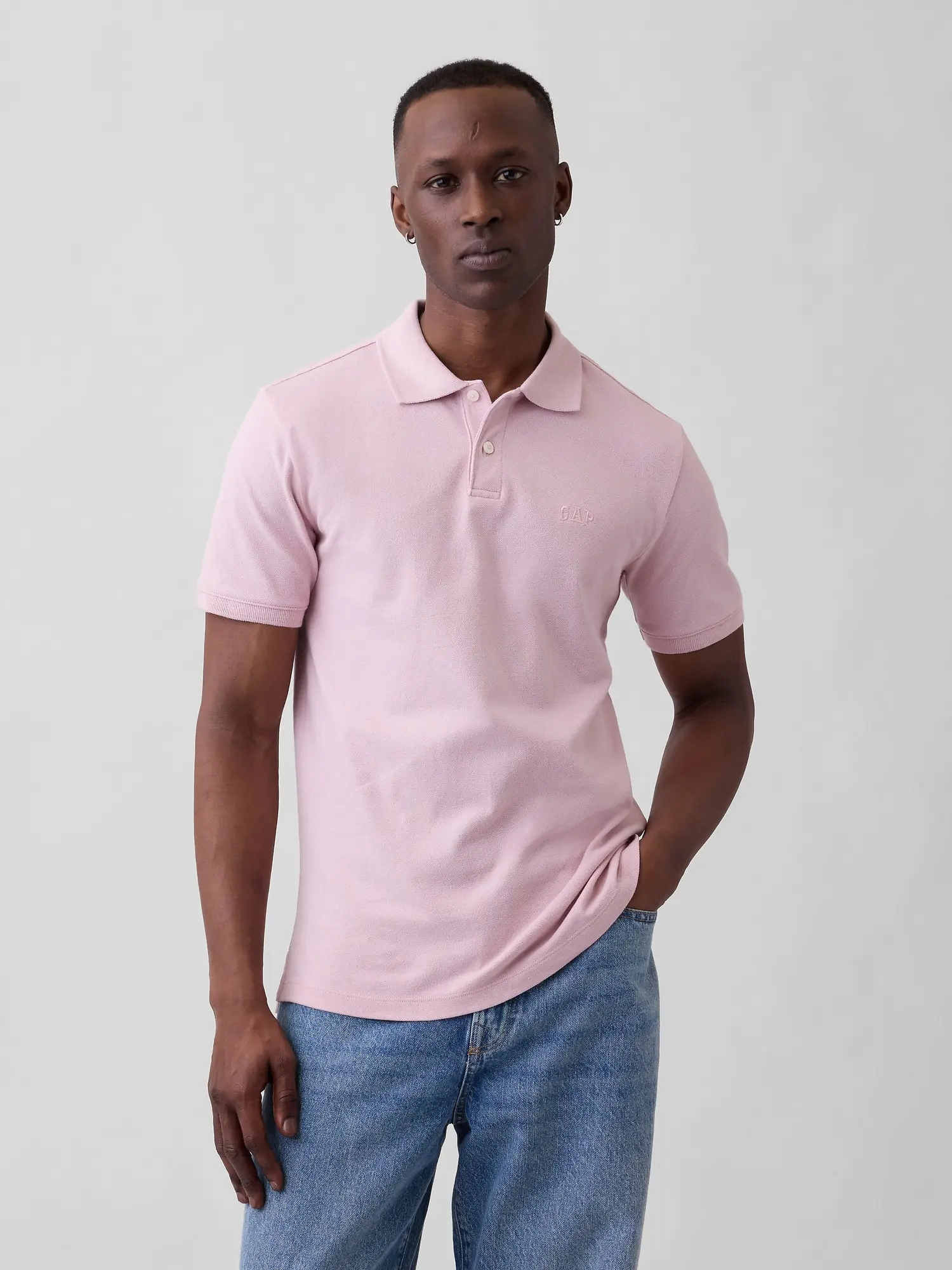 GAP Piqué Polo Triko - pánské