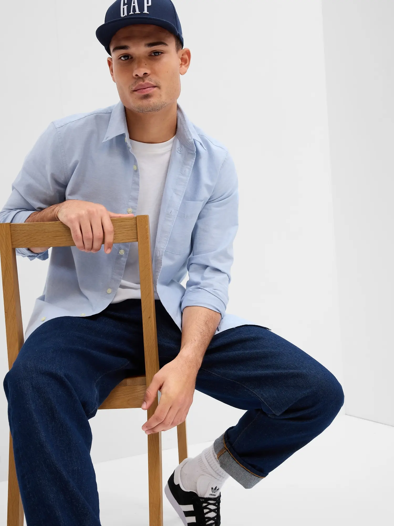 GAP Pánská Košile Standard Oxford 488512-07 Velikost: XXL