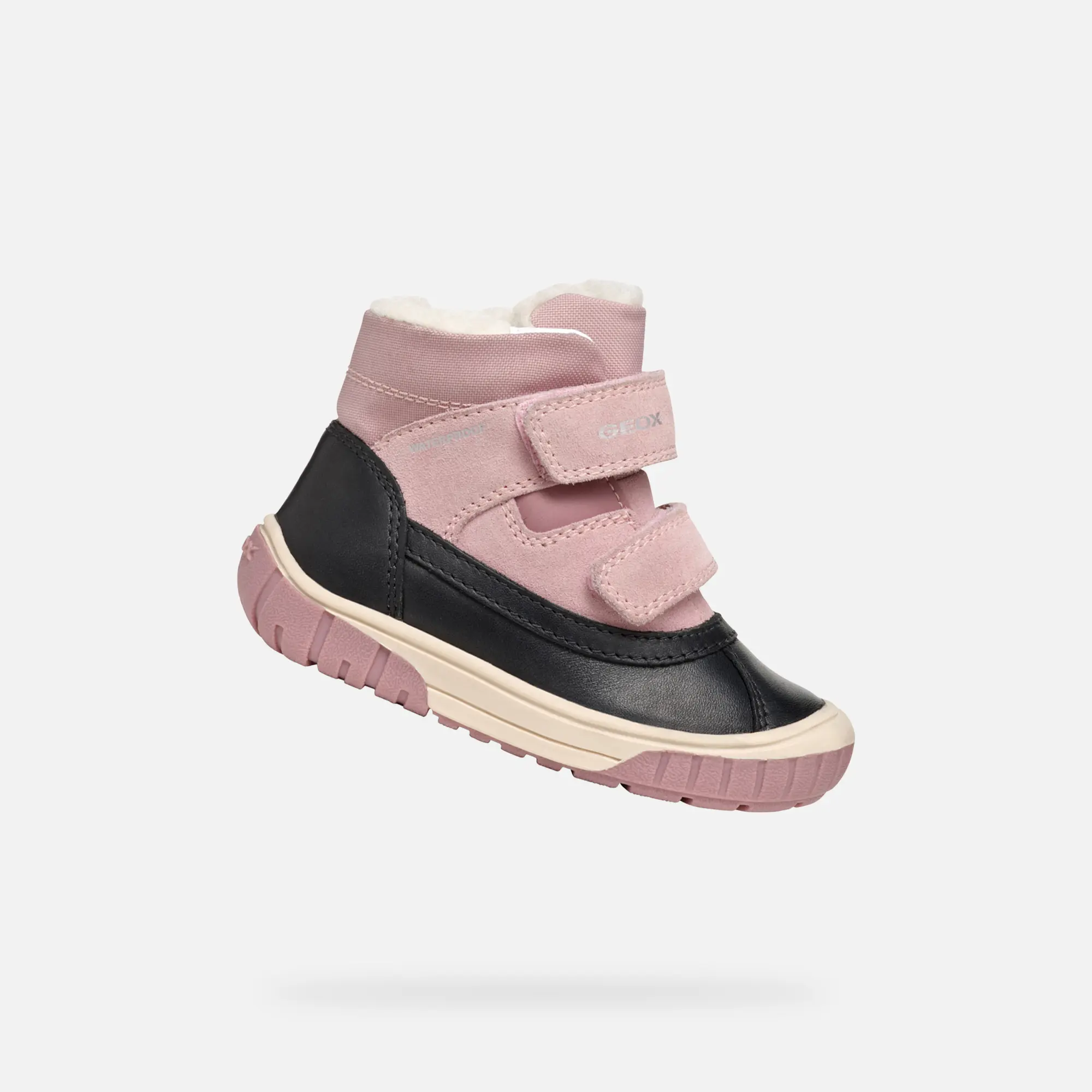 Zimní boty Geox B Omar Girl WPF Black/ Rose Velikost: