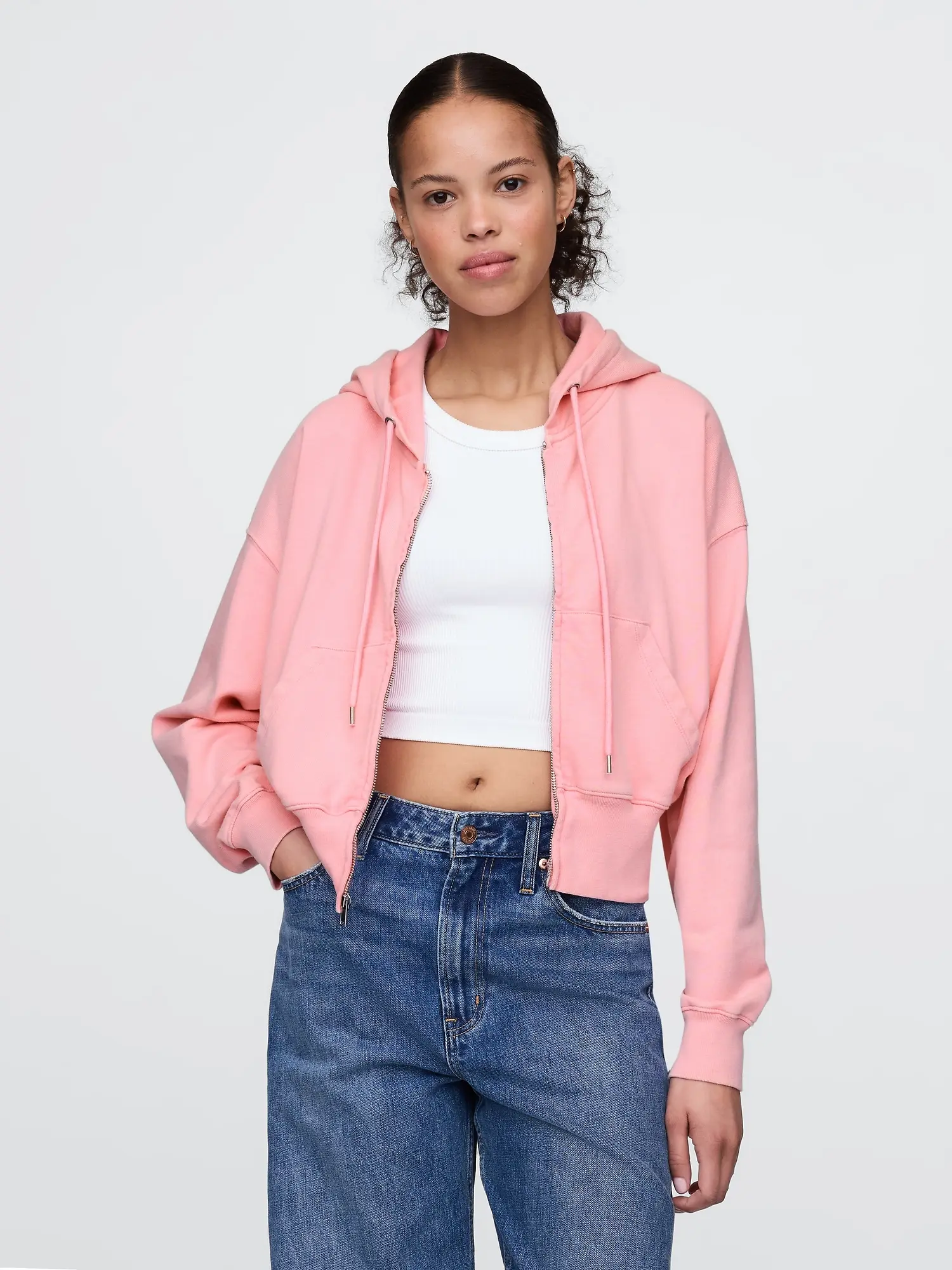 GAP Oversize mikina Heavyweight - Dámské