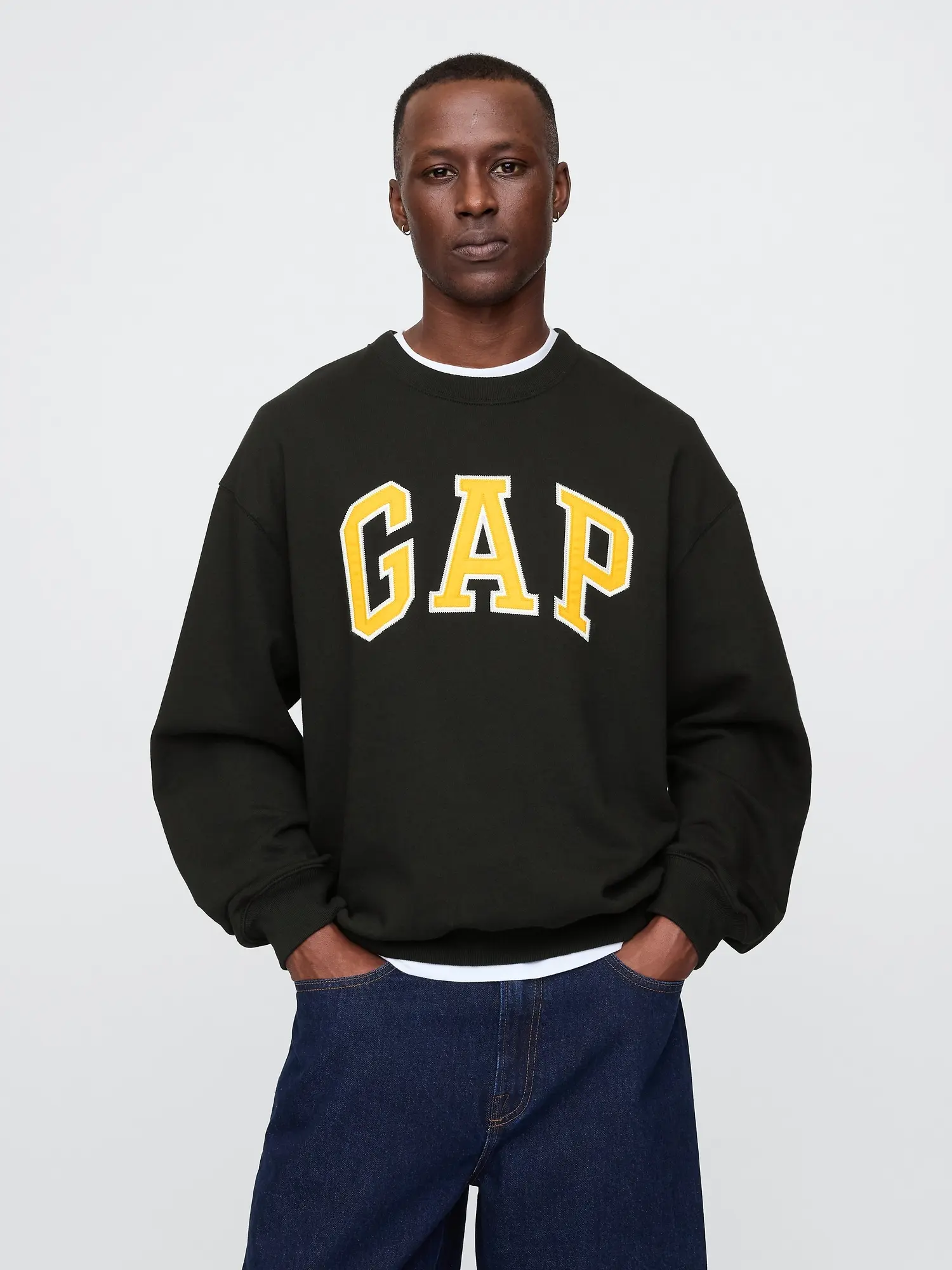 GAP Pánská Oversize mikina s logem 616625-02 Velikost: